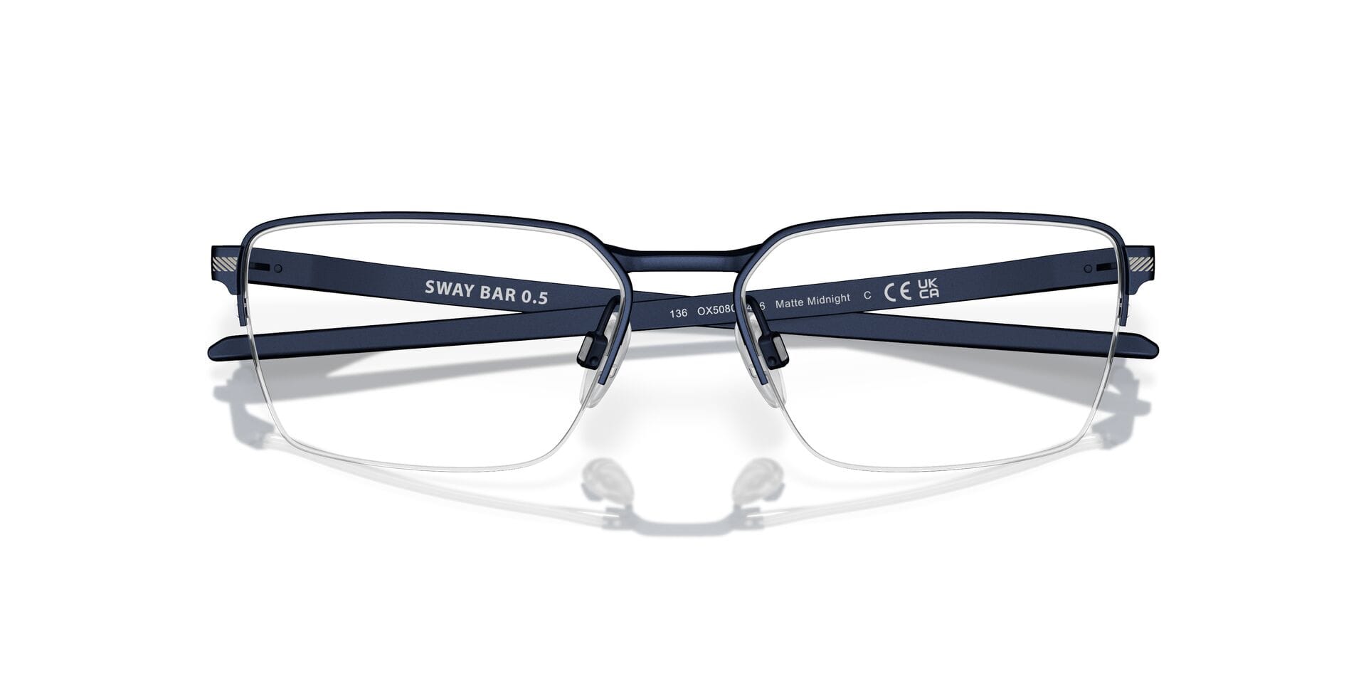 Oakley OX5080 Frame Blue Male Supra Titanium Frame — Blue frame — view 9