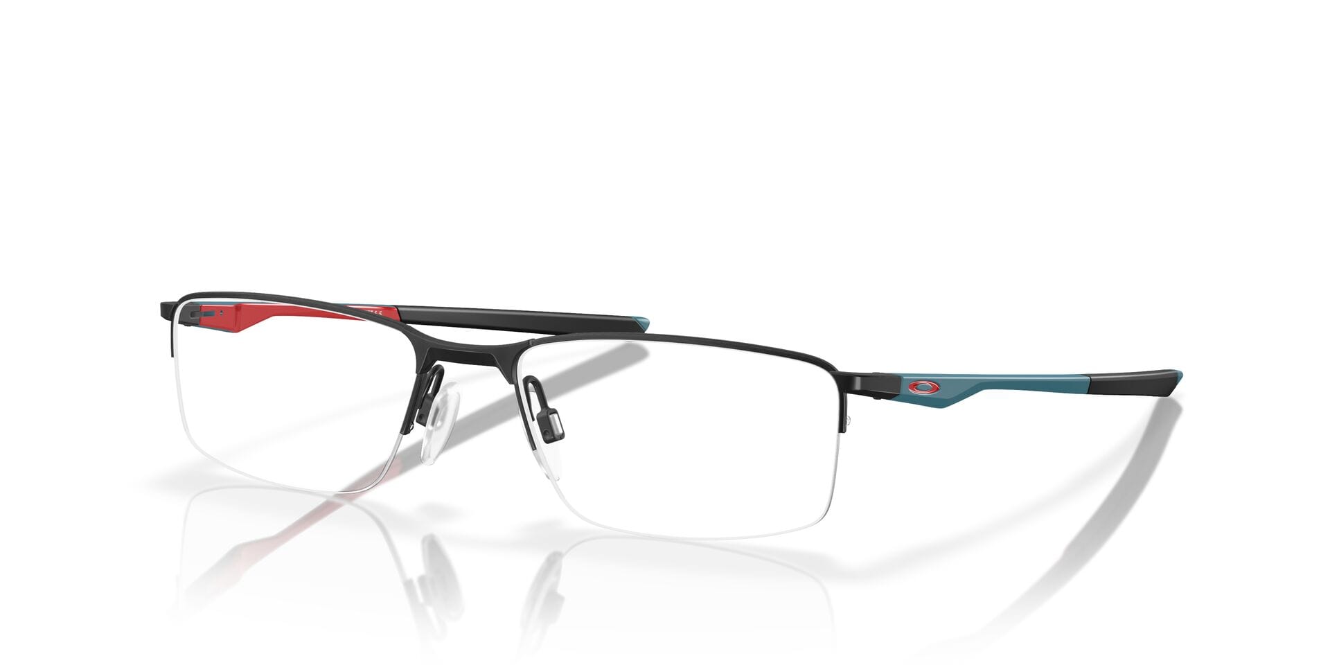 Oakley 0OX3218 Frame Grey Male Supra Metal Frame — Grey frame — view 2