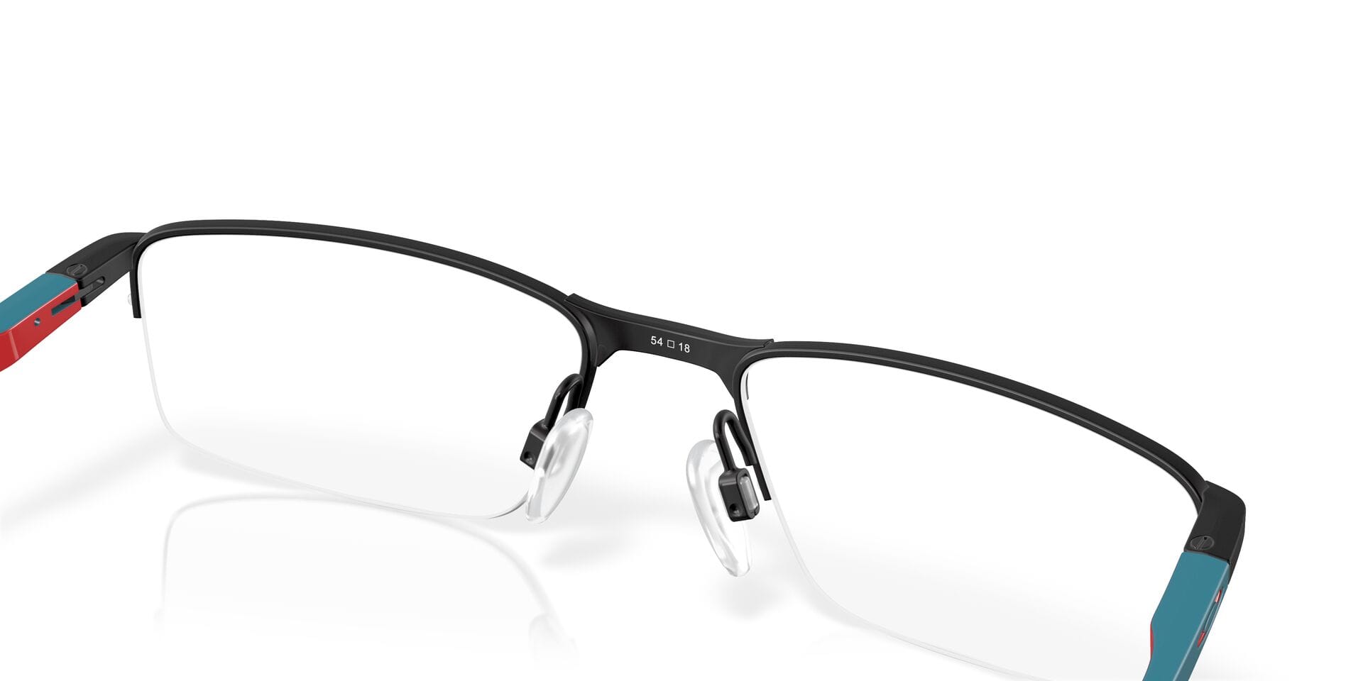Oakley 0OX3218 Frame Grey Male Supra Metal Frame — Grey frame — view 5