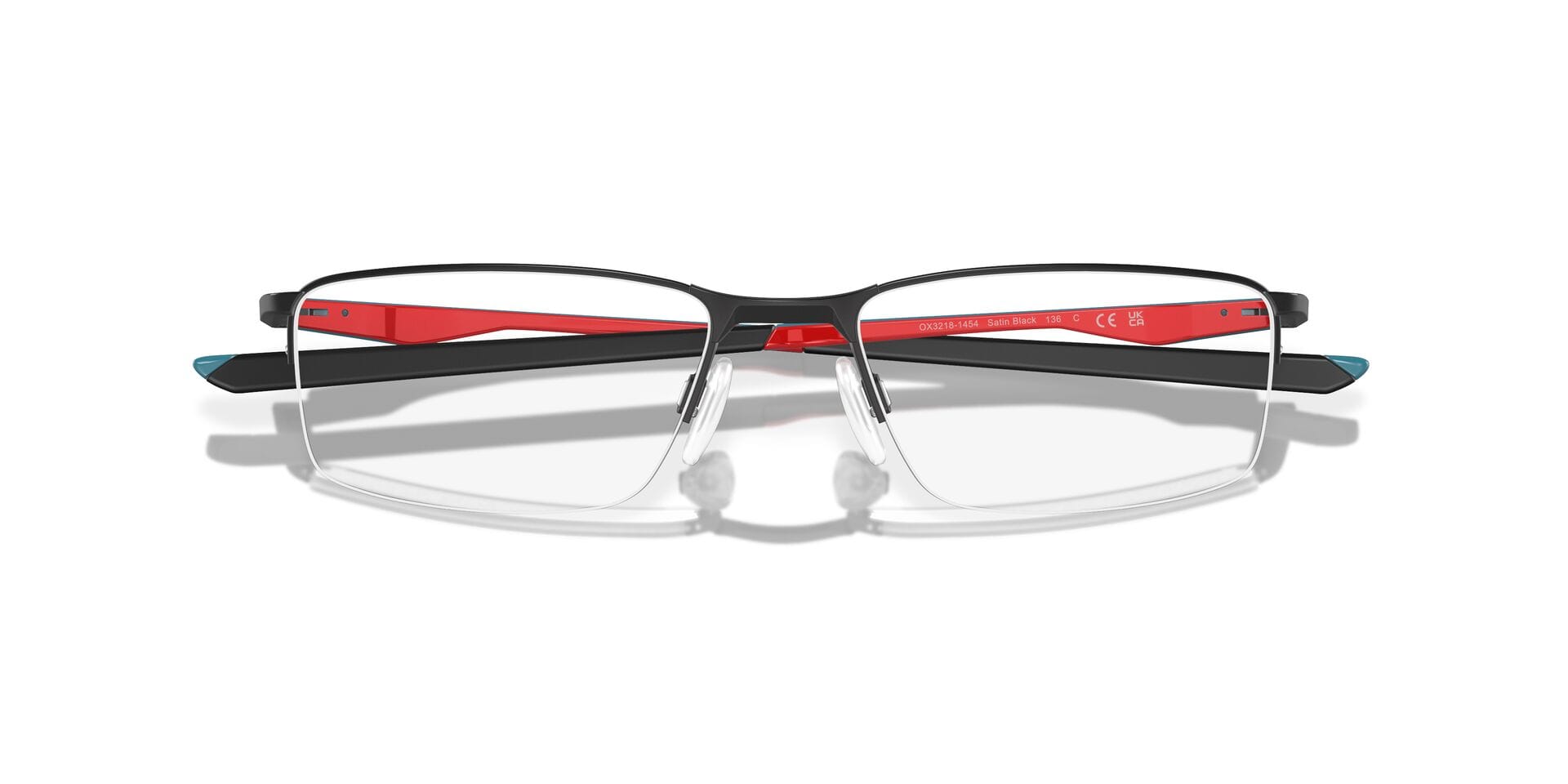 Oakley 0OX3218 Frame Grey Male Supra Metal Frame — Grey frame — view 9