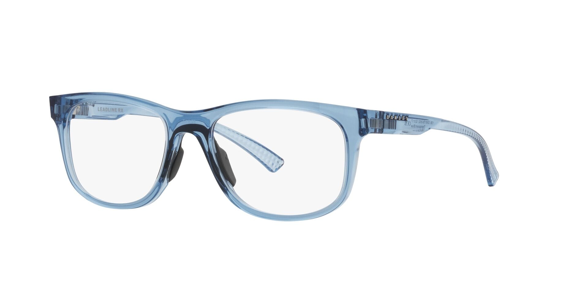 Oakley 0OX8175 Frame Transparent Blue Male Full Shell — Transparent Blue frame