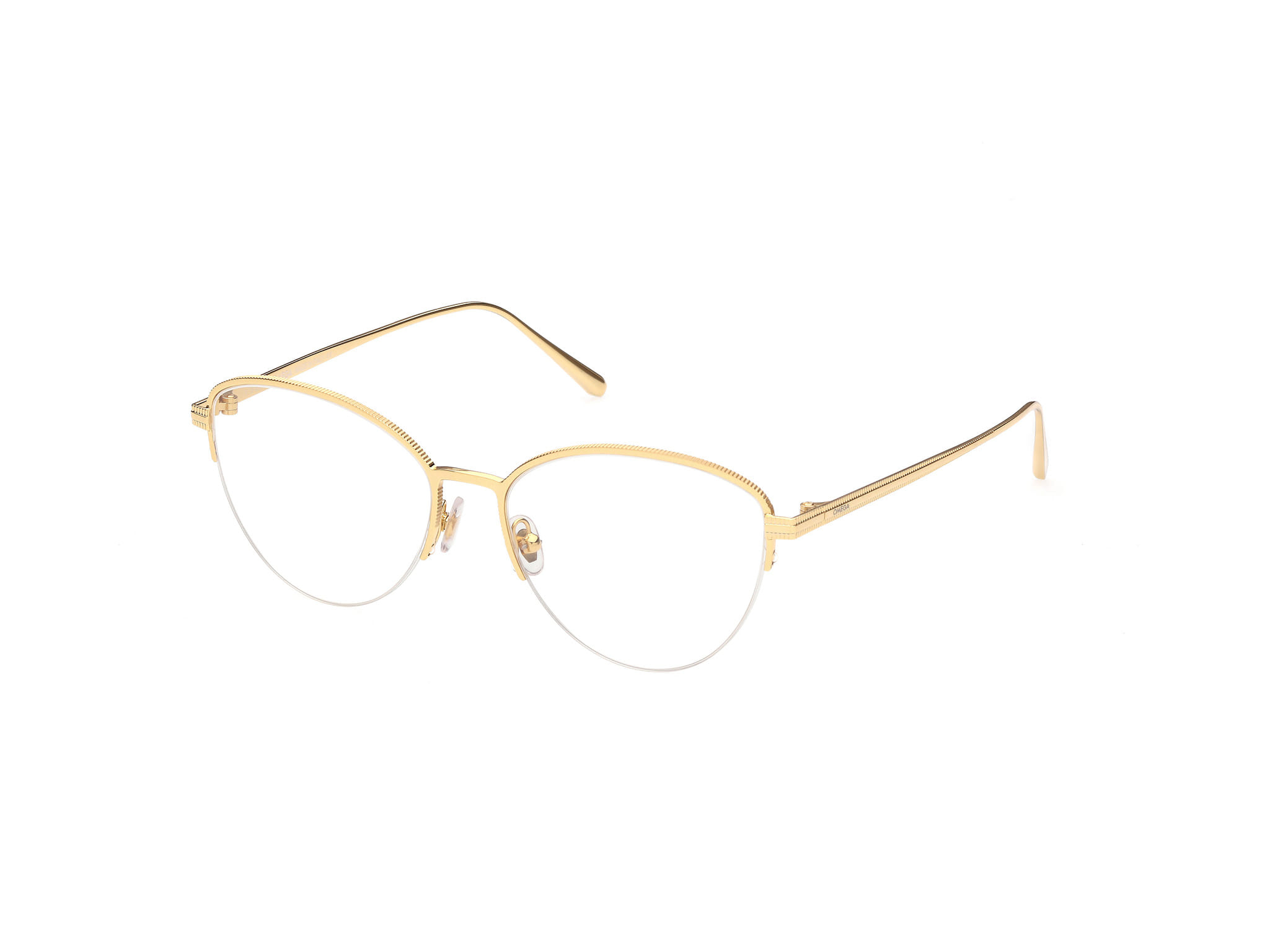 Omega 5029 Frame Gold Female Supra Metal Frame — Gold frame — alternate view
