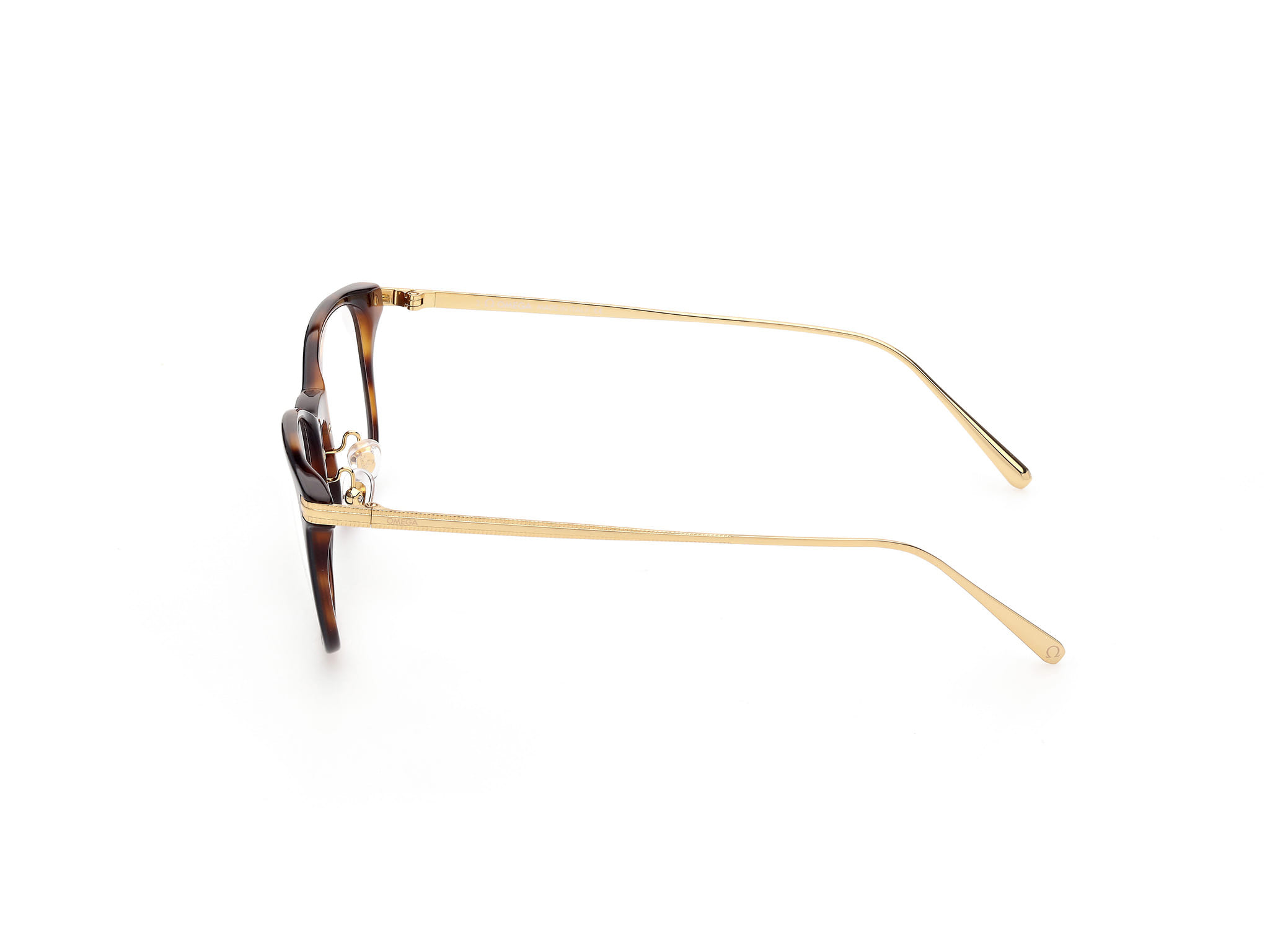 Omega 5039 Frame Black Male Full Metal Frame — Black frame — view 3
