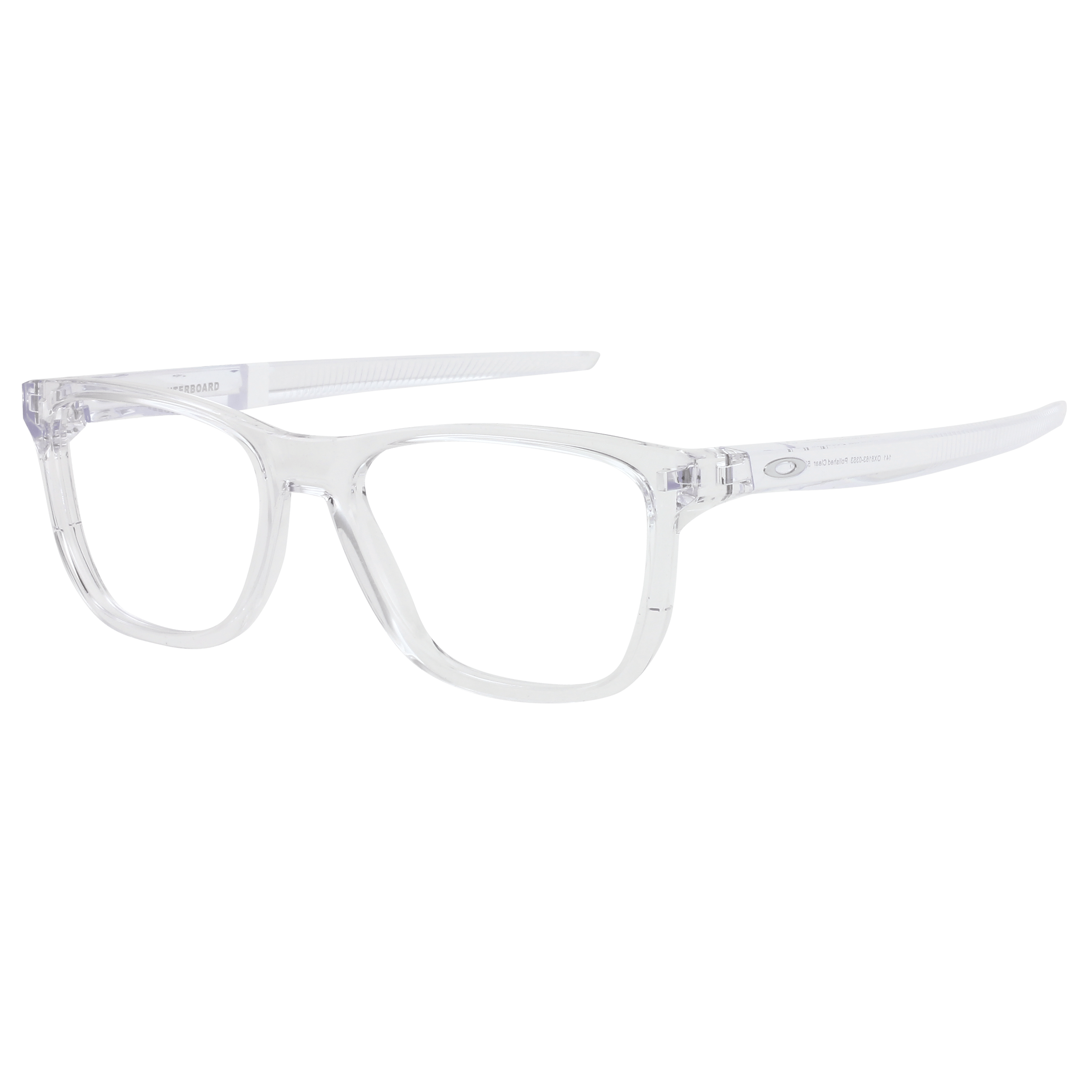 Oakley OX8163 Frame Transparent Male Full Shell — White frame