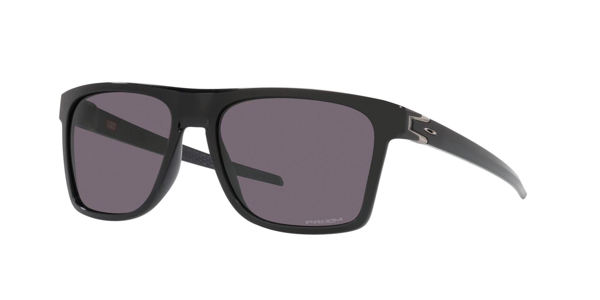 Oakley 0OO9100 Sunglass Black Male Full Shell Sunglass — Black frame — alternate view