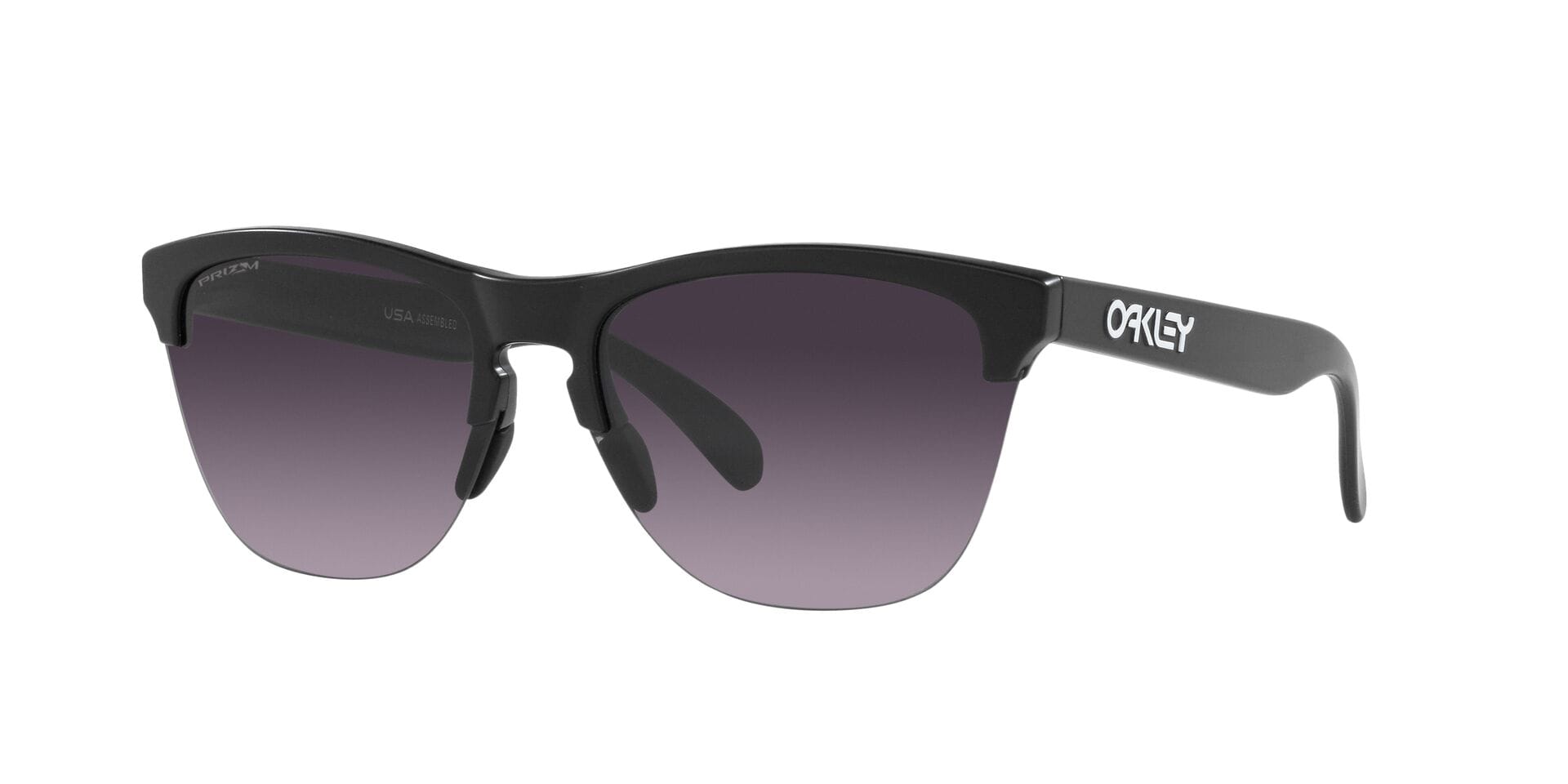 Oakley 0OO9374 Sunglass Matt Black Male Full Shell Sunglass — Matt Black frame — alternate view