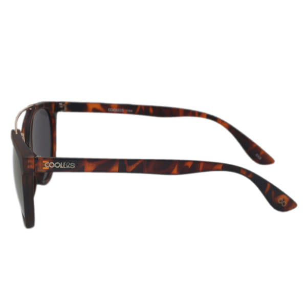 Coolers S0517TG Sunglass Brown Unisex Full Shell Sunglass — Brown frame — view 3