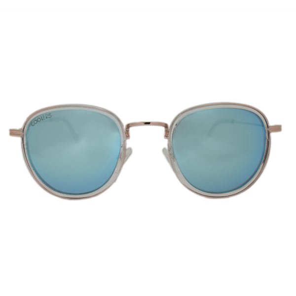 Coolers S0617TG Sunglass Silver Unisex Full Metal Sunglass — Silver frame — view 2