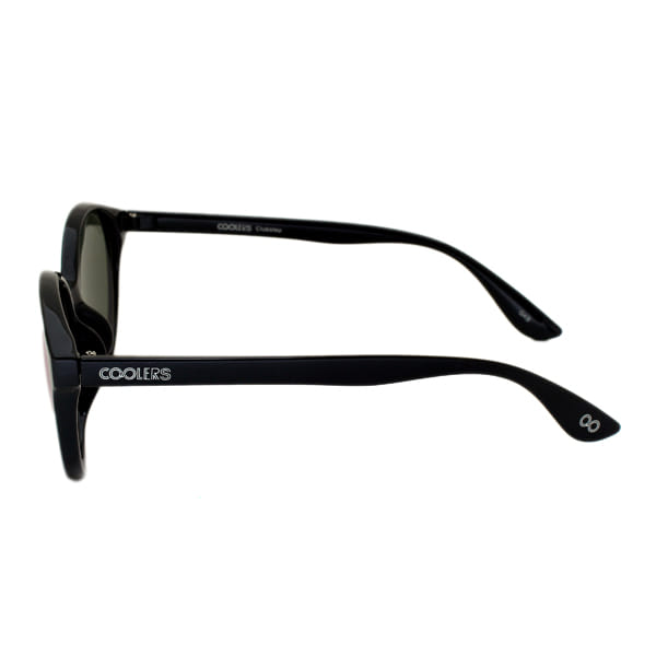 Coolers S0817TG Sunglass Black Female Full Shell Sunglass — Black frame — view 3