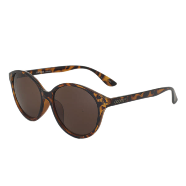 Coolers S0817TG Sunglass Brown Female Full Shell — Black frame