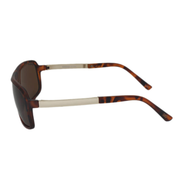 Coolers S0917TG Sunglass Brown Male Full Metal Sunglass — Brown frame — view 3
