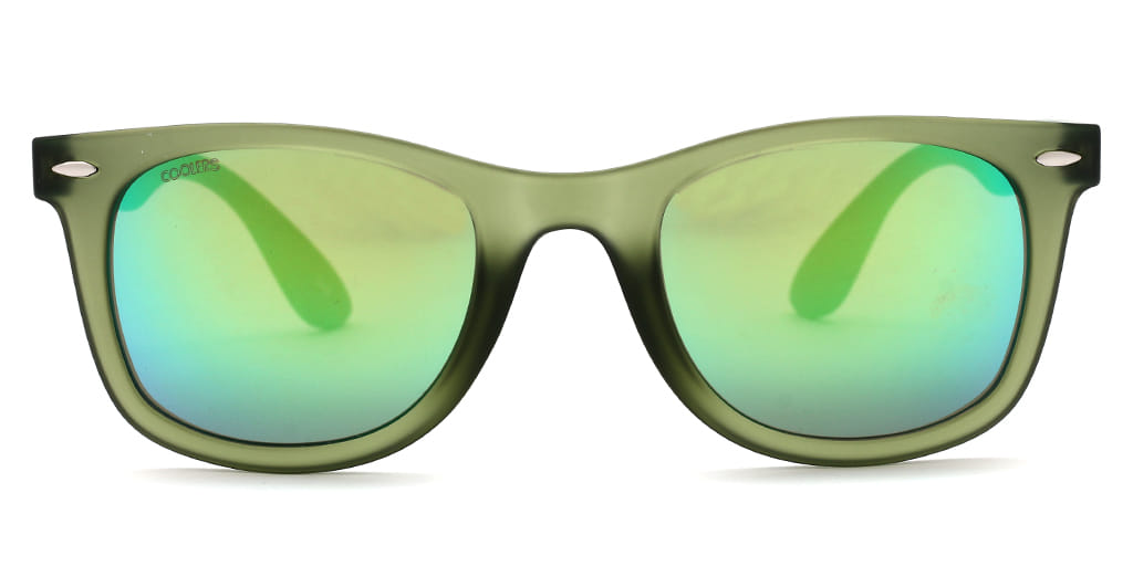 Coolers S0118C Sunglass Green Male Full Shell — Green frame