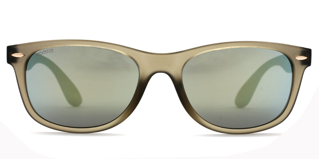 Coolers 0218C Sunglass Grey Unisex Full Shell — Grey frame