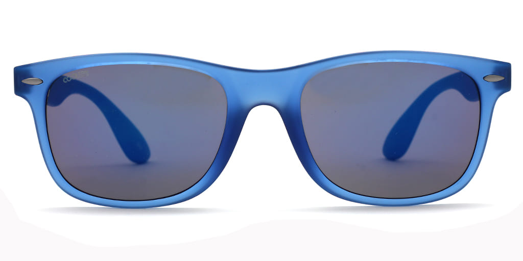 Coolers S0318C Sunglass Blue Male Full Shell Sunglass — Blue frame — view 3