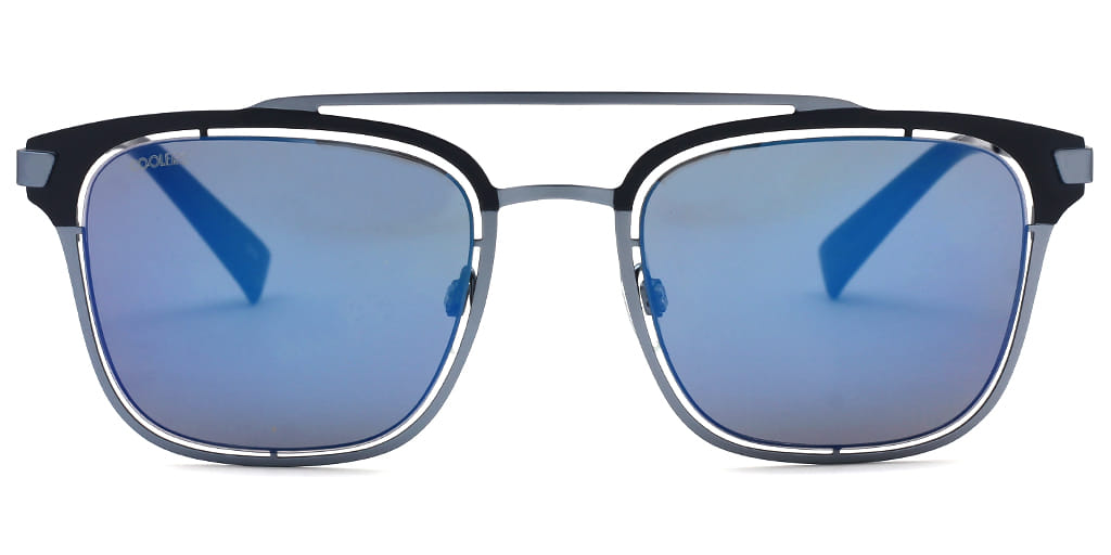 Coolers S0518C Sunglass Blue Male Full Metal — Blue frame