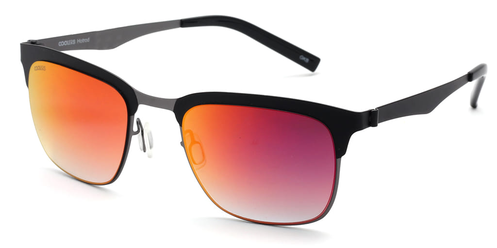 Coolers S0618C Sunglass Black Male Full Metal Sunglass — Black frame — view 2