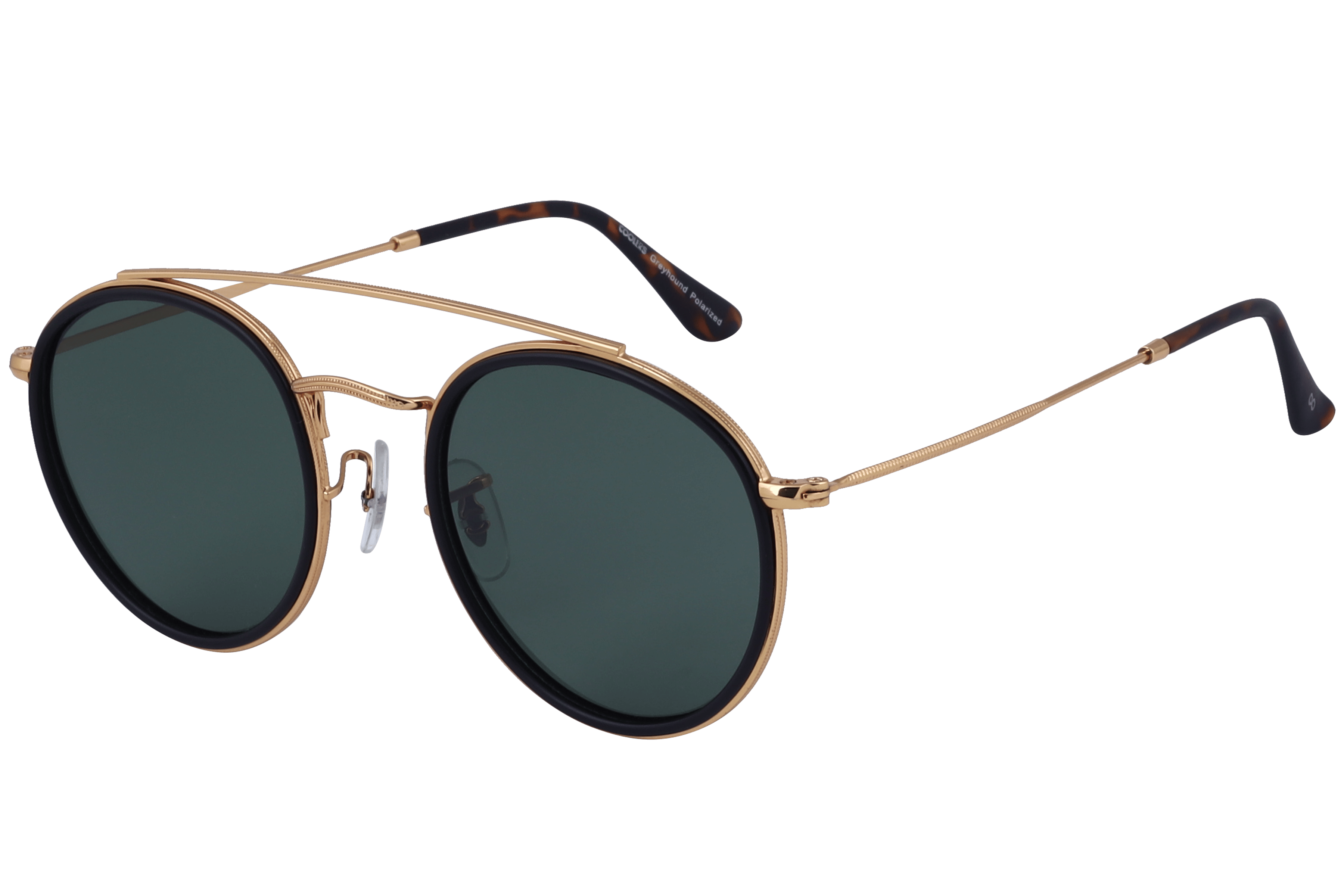 Coolers 17011 Sunglass Black Unisex Full Metal — Blue frame