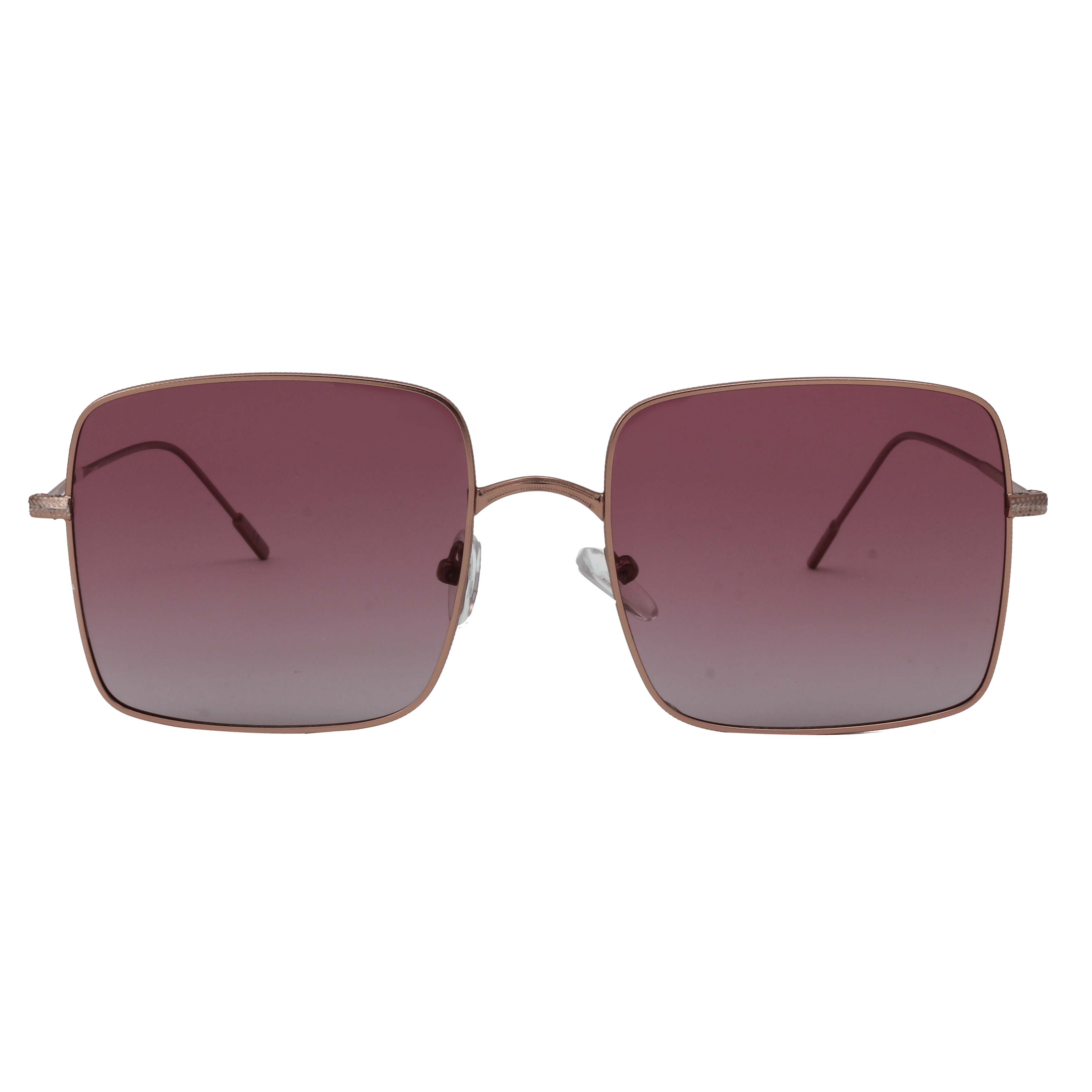 Coolers AK17091 Sunglass Brown Unisex Full Metal Sunglass — Brown frame — view 2