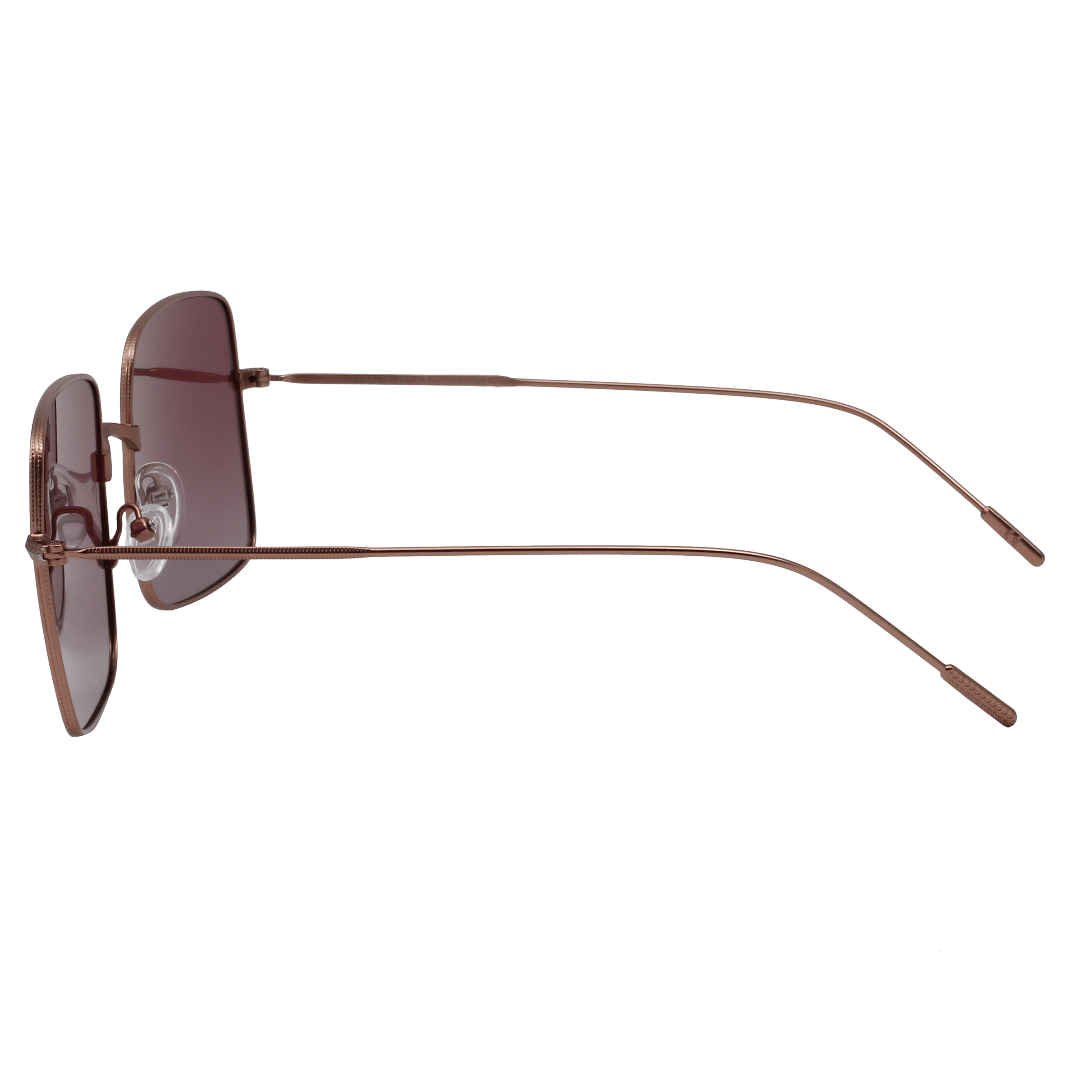 Coolers AK17091 Sunglass Brown Unisex Full Metal Sunglass — Brown frame — view 3