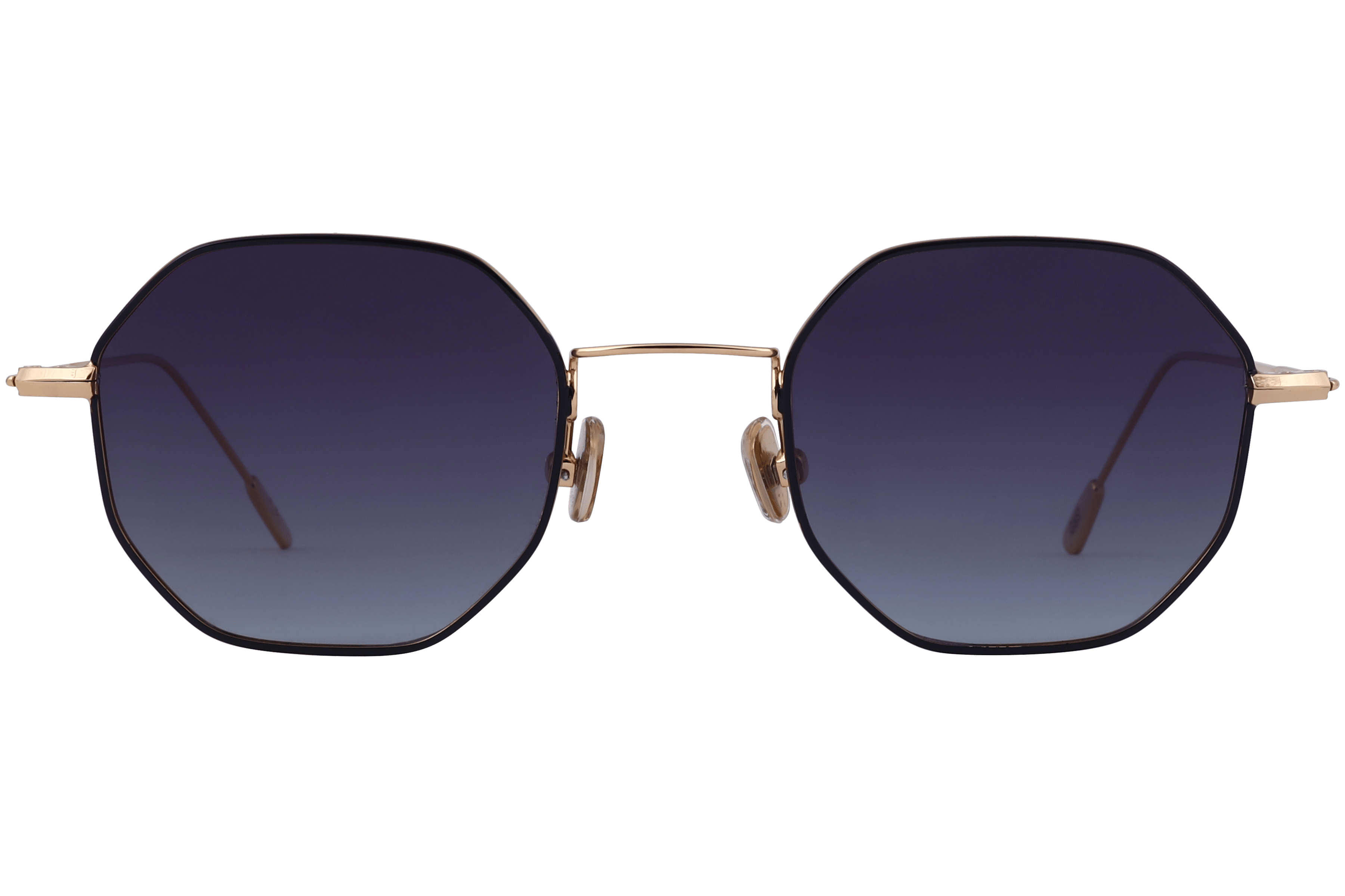 Coolers 17017 Sunglass Black Unisex Full Metal Sunglass — Black frame — view 2