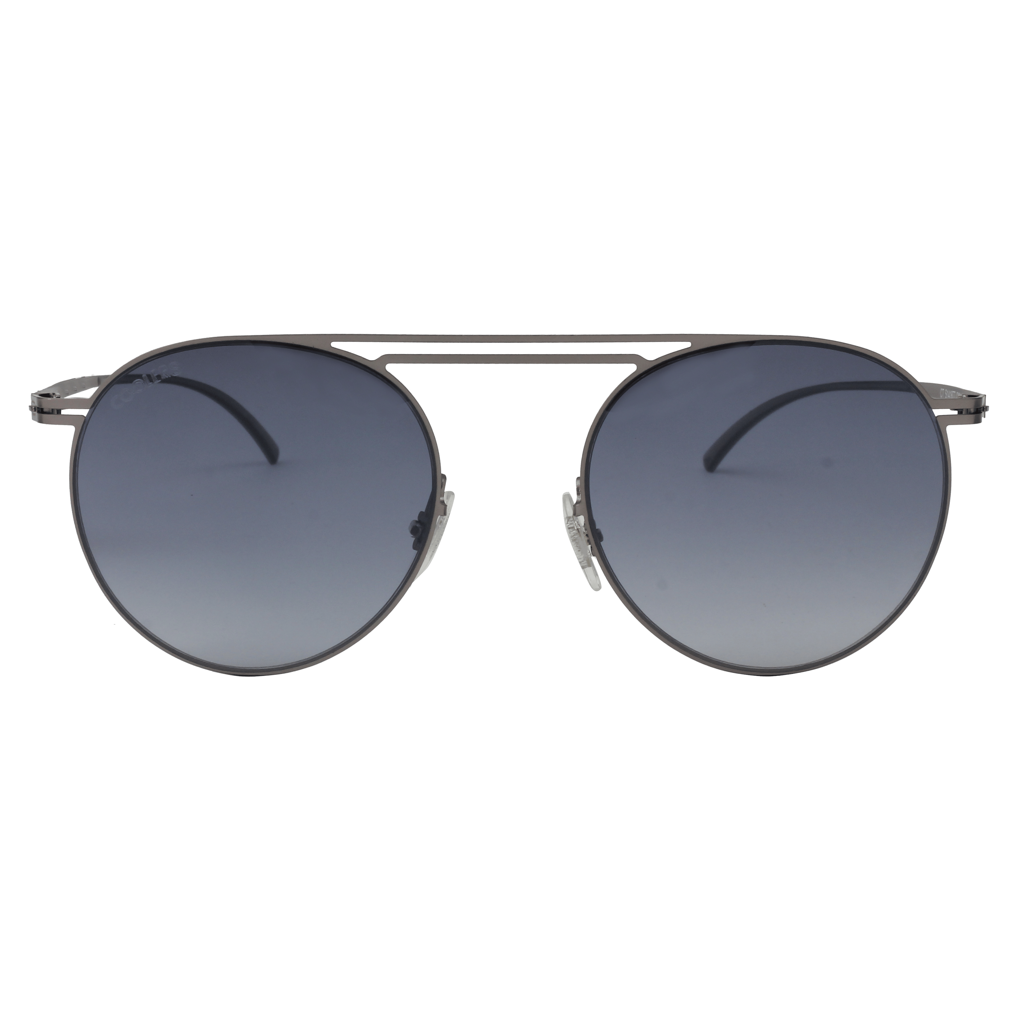Coolers 1418TT Sunglass Gun Metal Unisex Full Metal Sunglass — Gun Metal frame