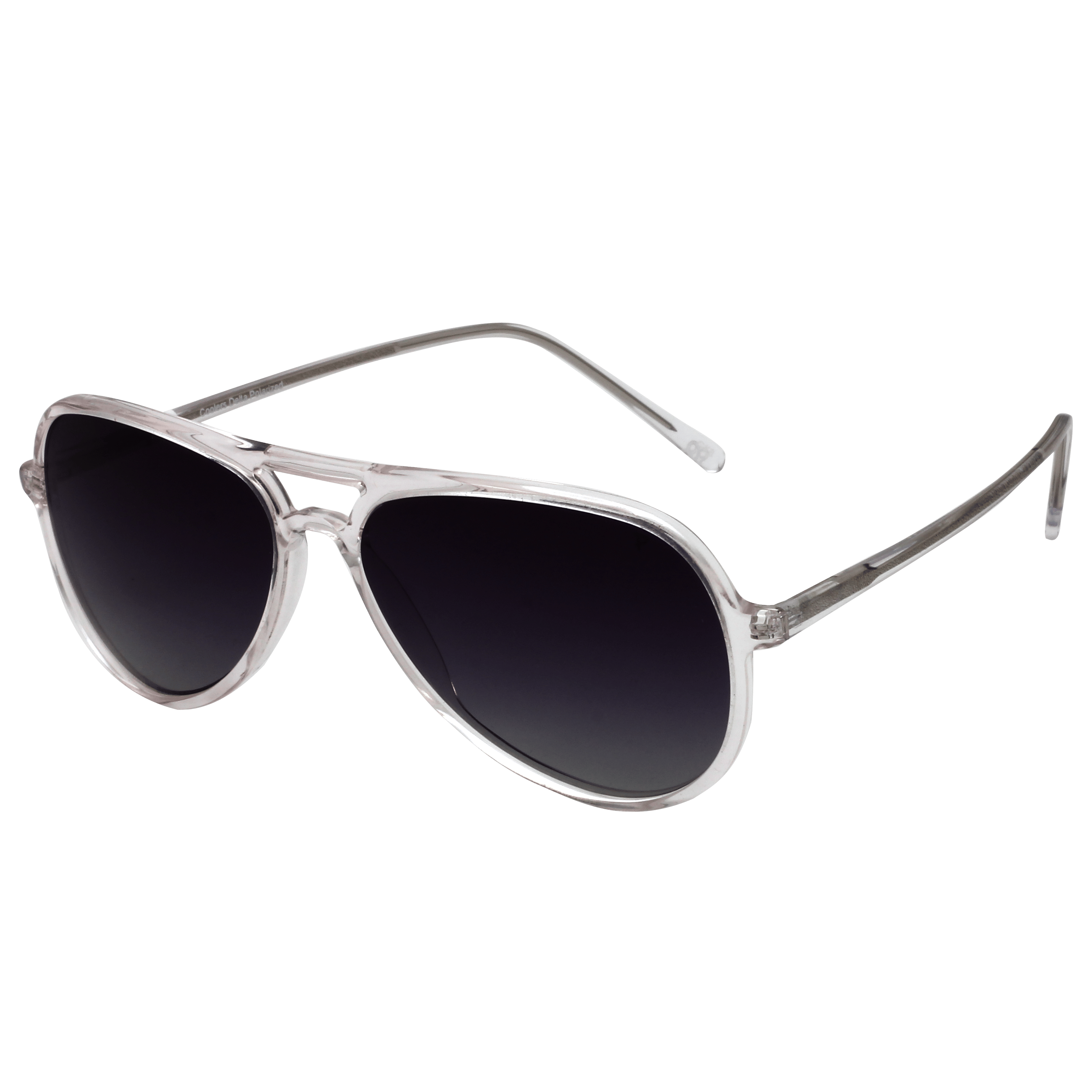 Coolers 0419DE Sunglass Crystal Male Full Shell Sunglass — Crystal frame — alternate view