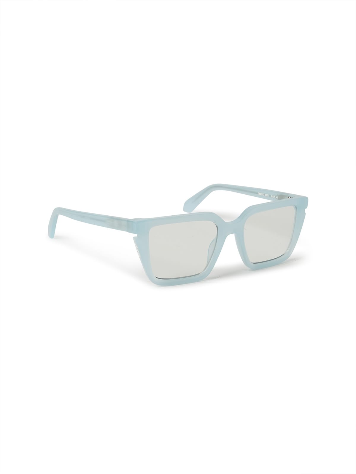 Off White OERJ052S2414000 Sunglass Blue Male Full Shell Sunglass — Blue frame — view 2