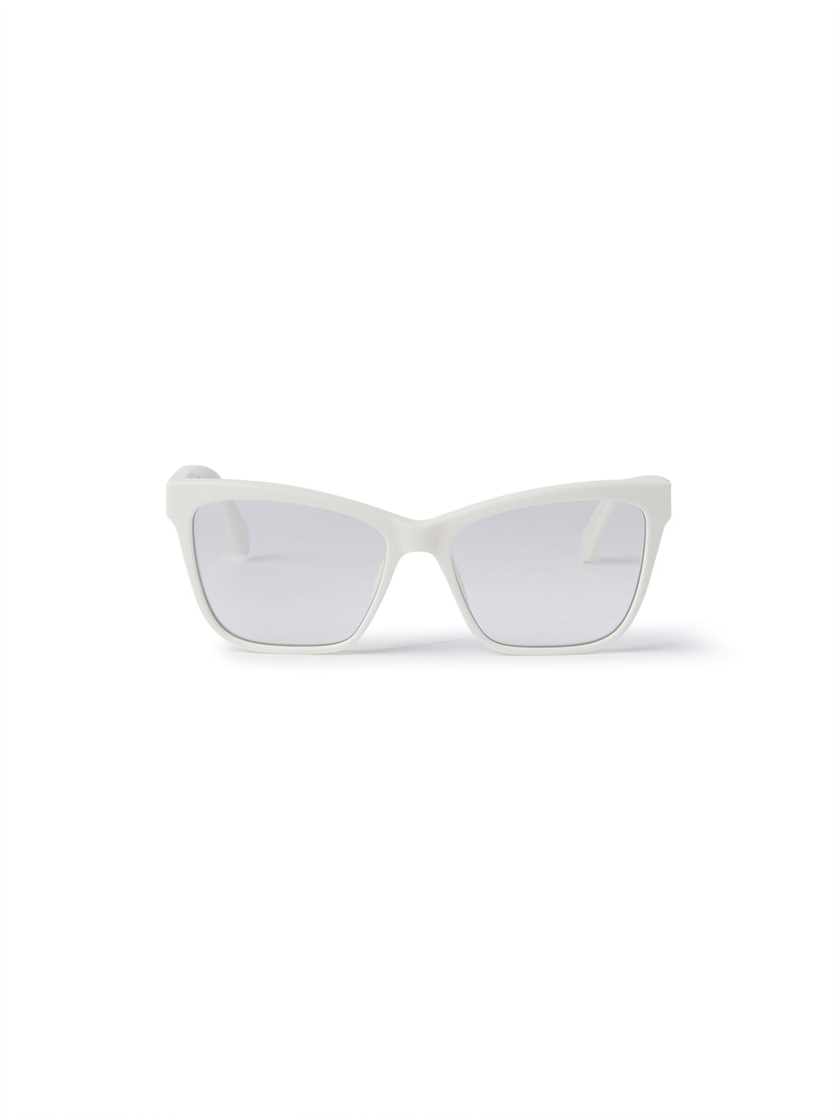 Off White OERJ067 Sunglass Ivory Female Full Shell — Ivory frame