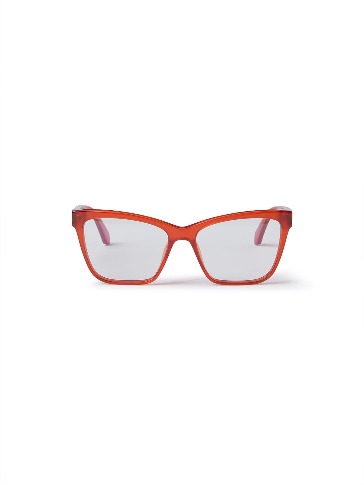 Off White OERJ067 Sunglass Red Female Full Shell — Red frame