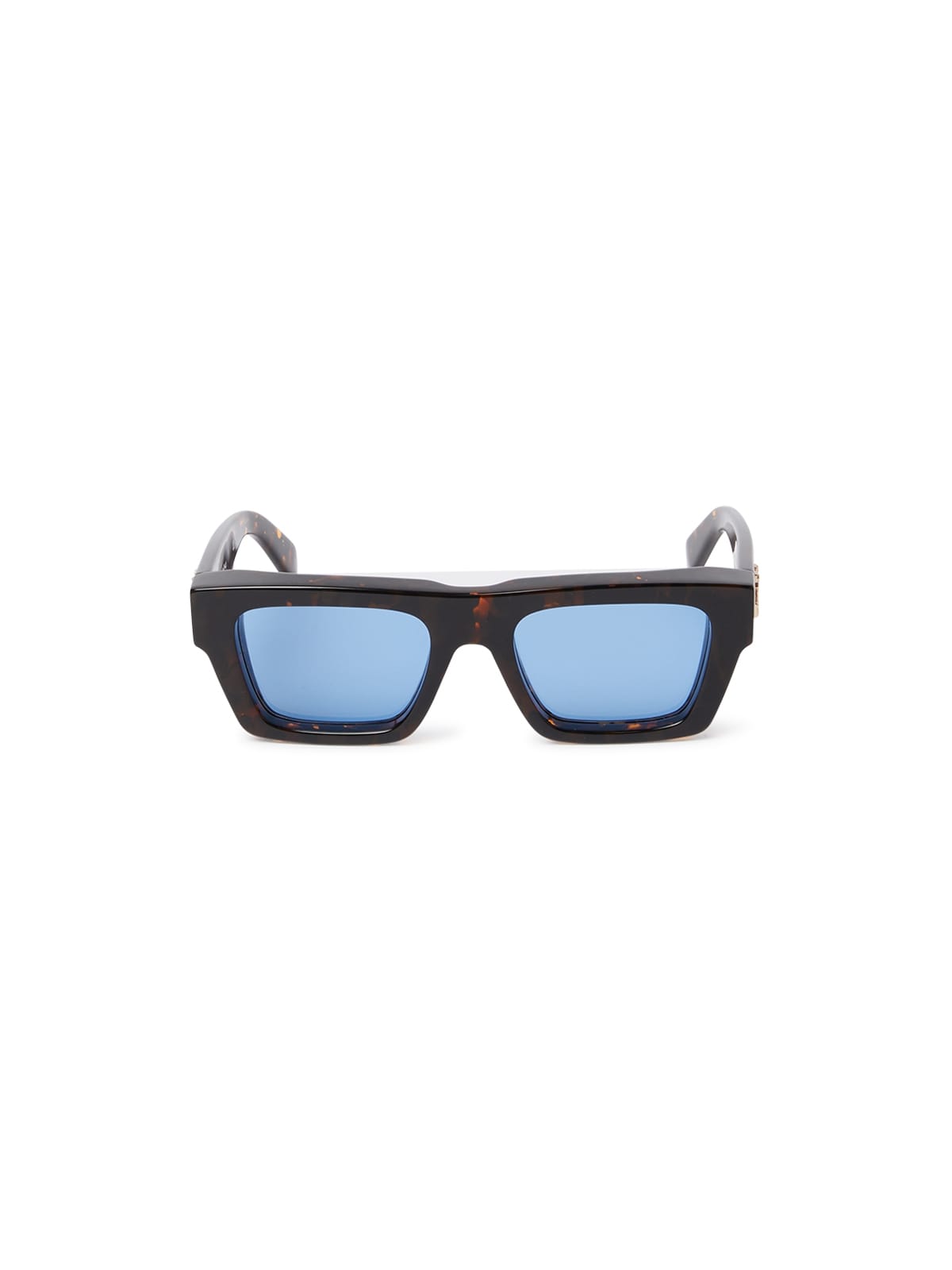 Off White OERI145 Sunglass Havana Male Full Shell Sunglass — Havana frame — view 1