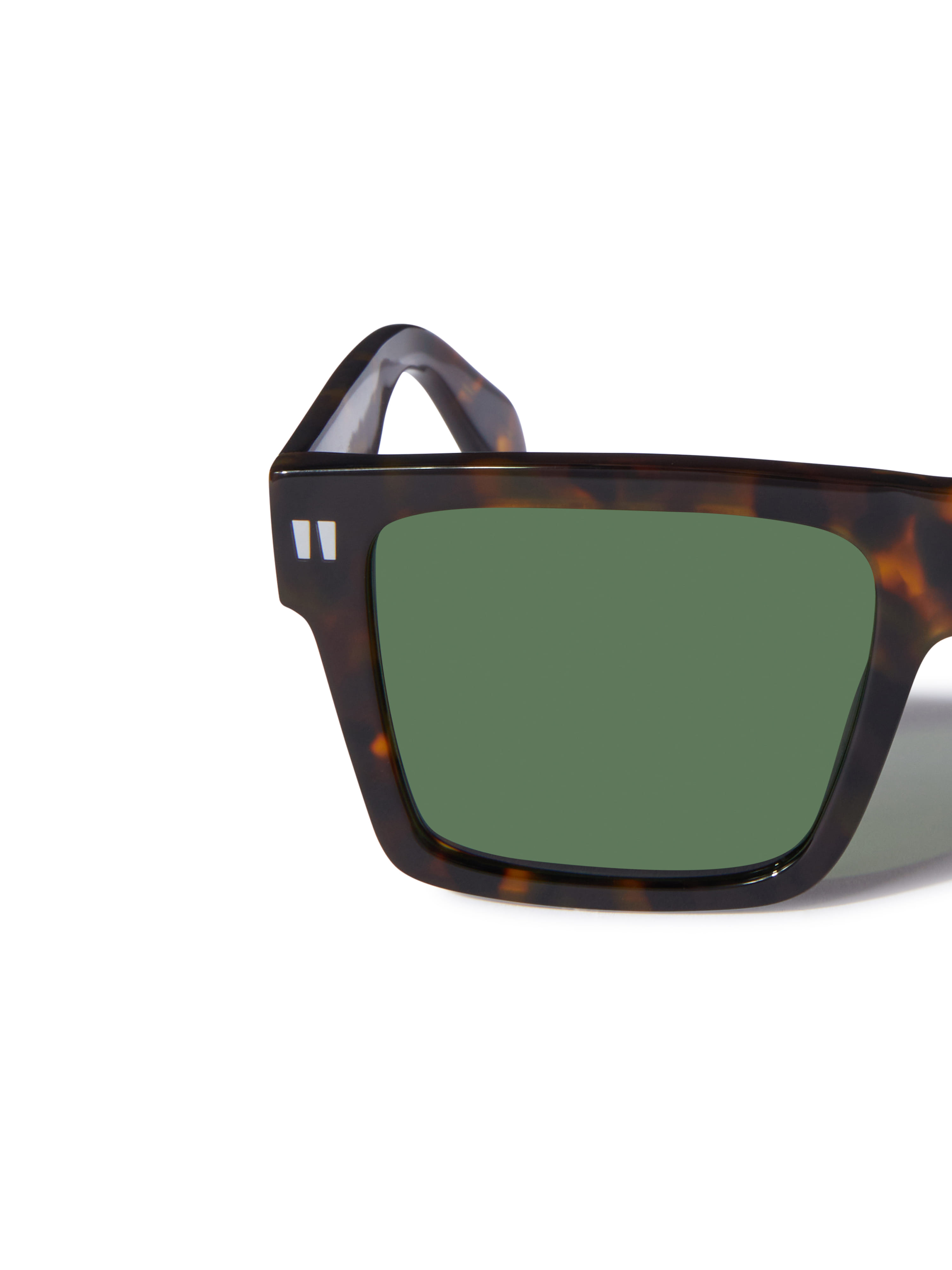 Off White OERI109S2416055 Sunglass Havana Male Full Shell Sunglass — Havana frame — view 3