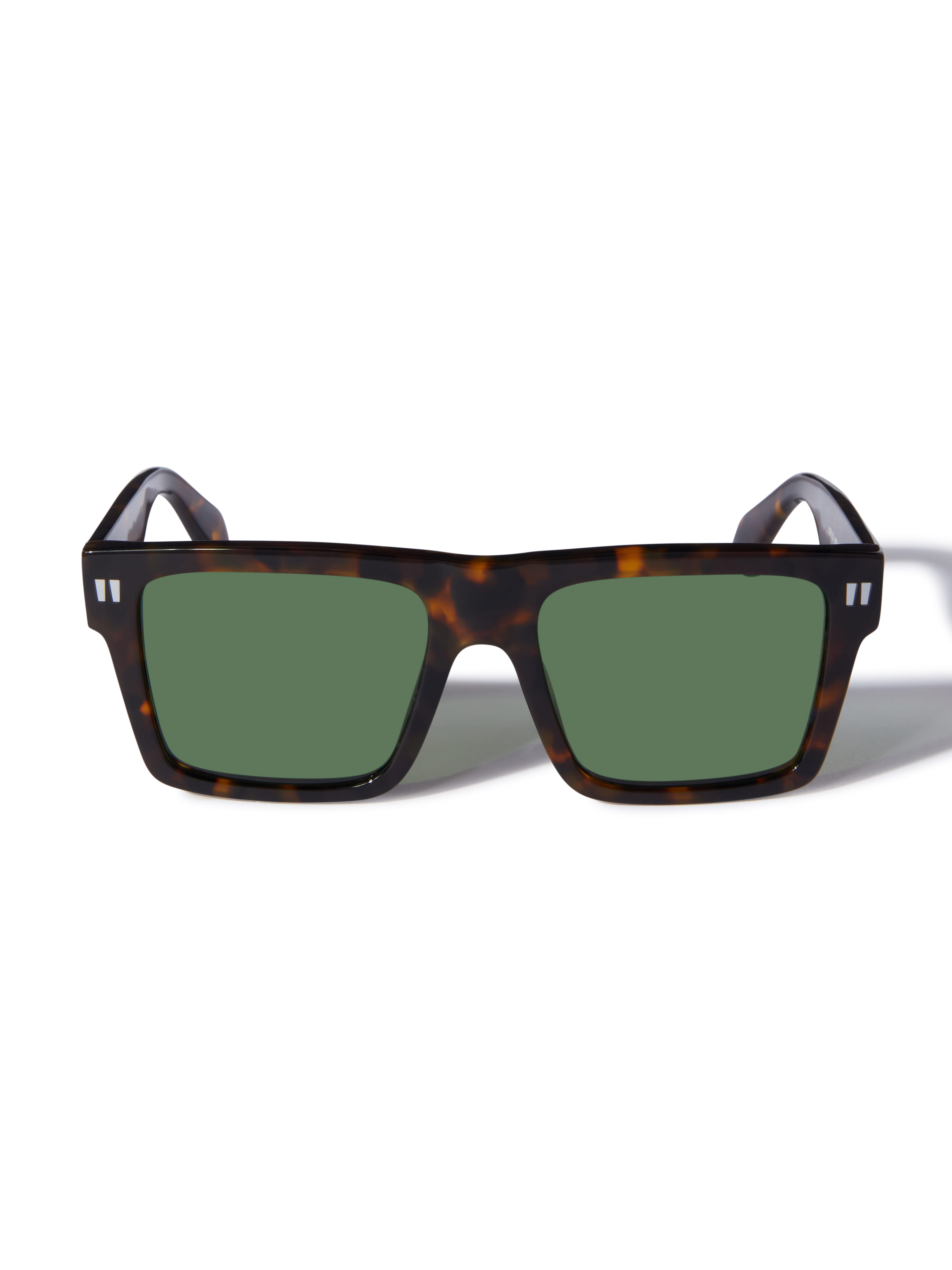 Off White OERI109S2416055 Sunglass Havana Male Full Shell Sunglass — Havana frame — view 4