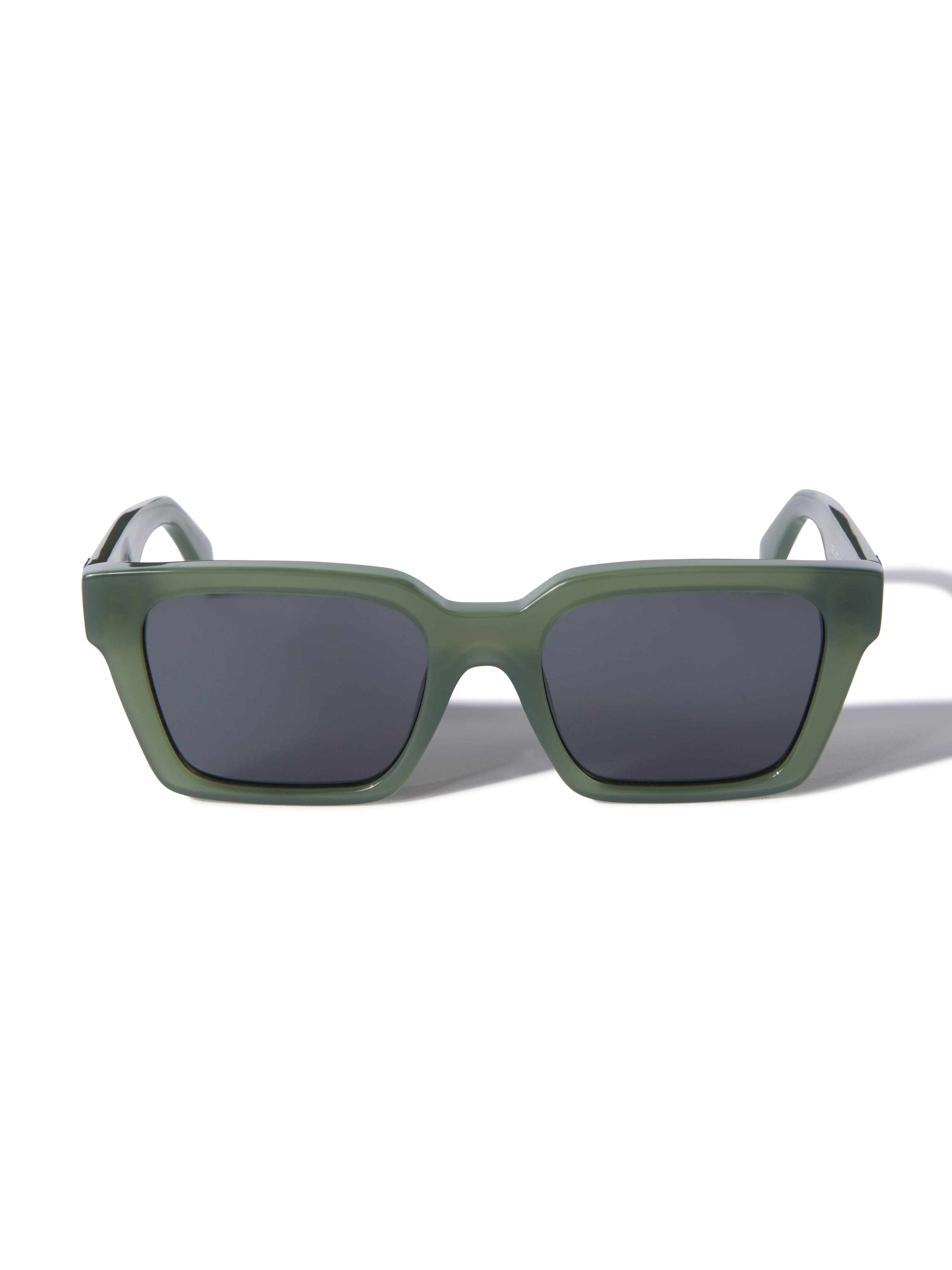 Off White OERI111S2415707 Sunglass Olive Male Full Shell Sunglass — Olive frame — view 5