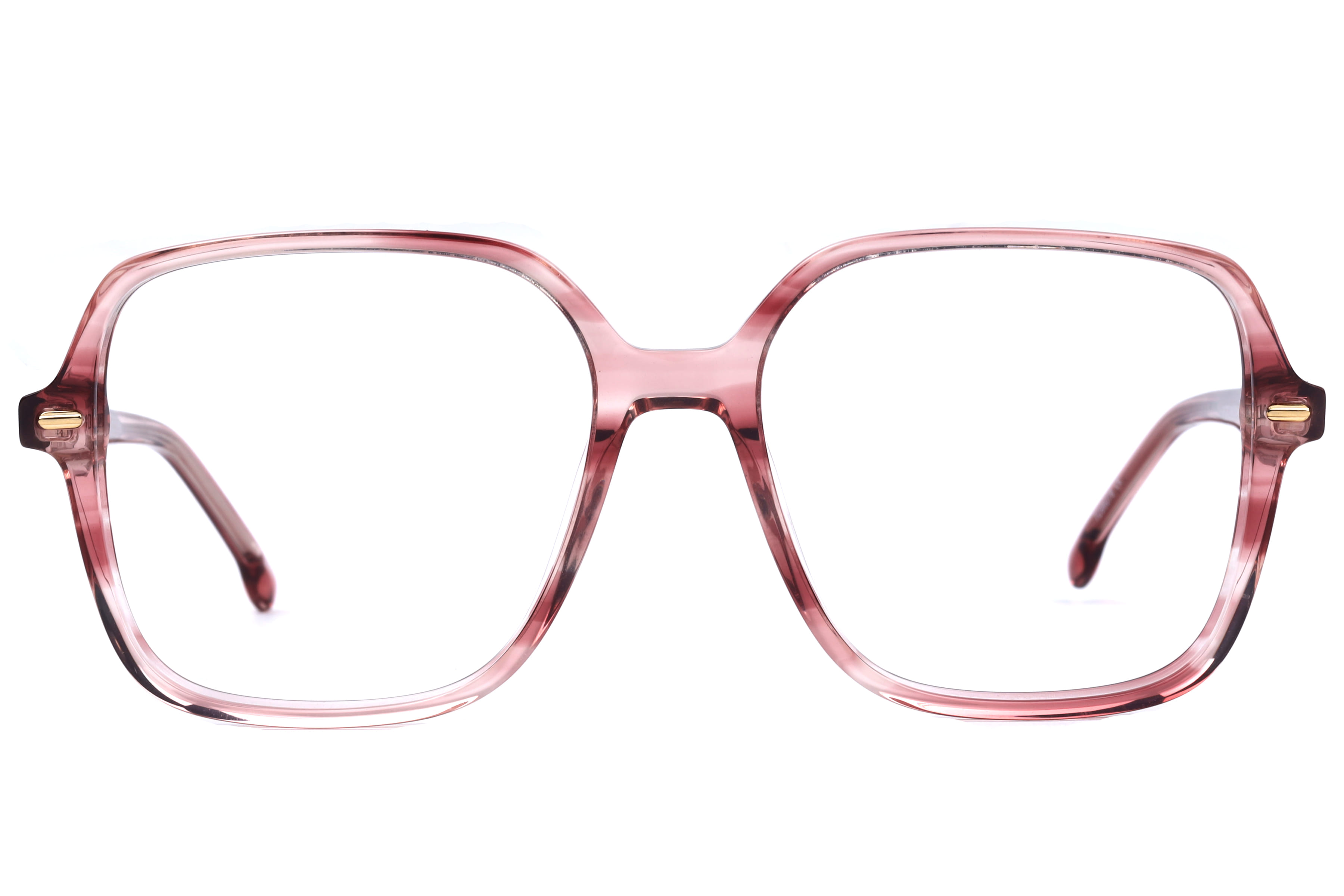 Inspira TD96078 Frame Transparent Pink Female Full Shell — Transparent Pink frame