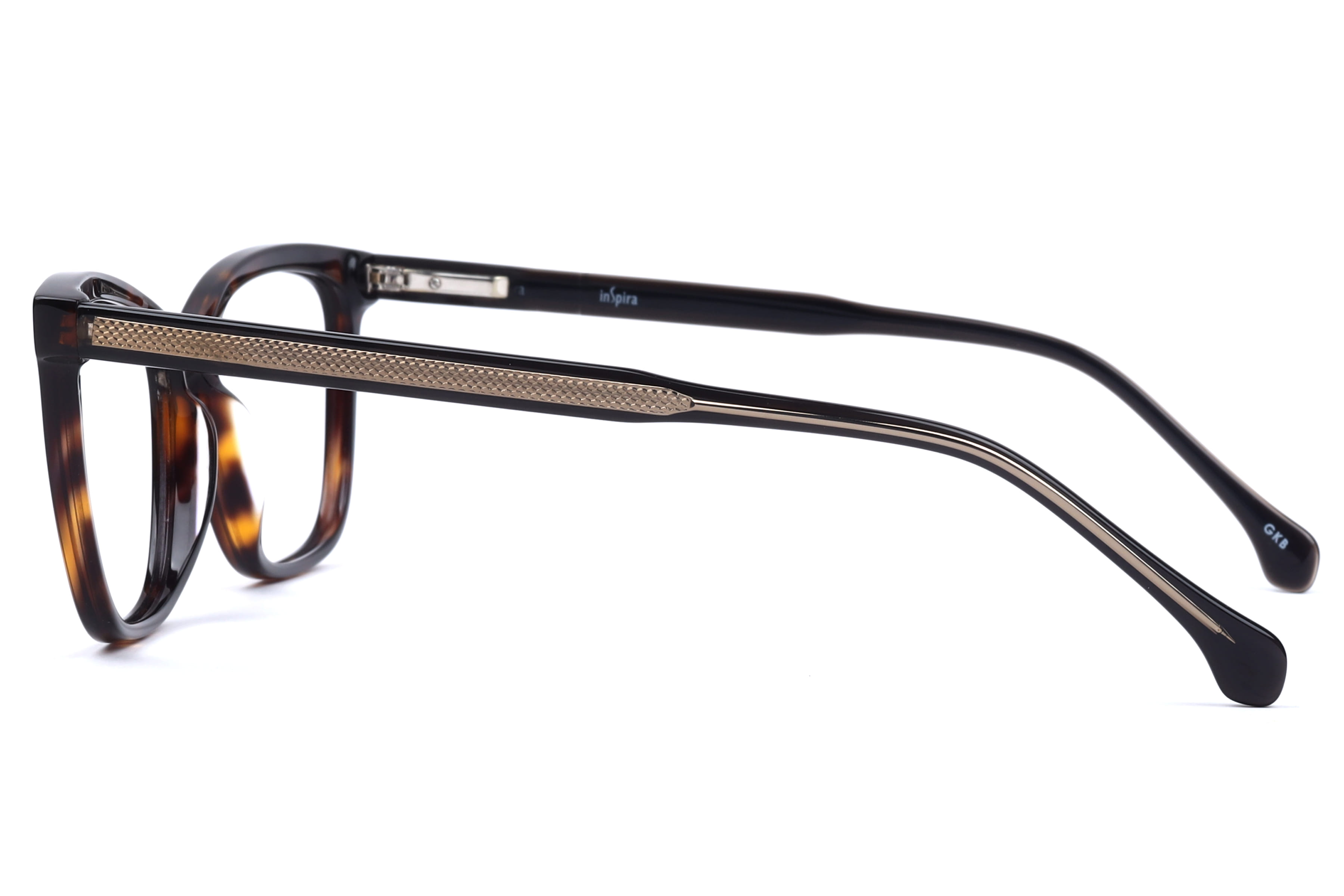 Inspira TD96082 Frame Havana Female Full Shell Frame — Havana frame — view 2