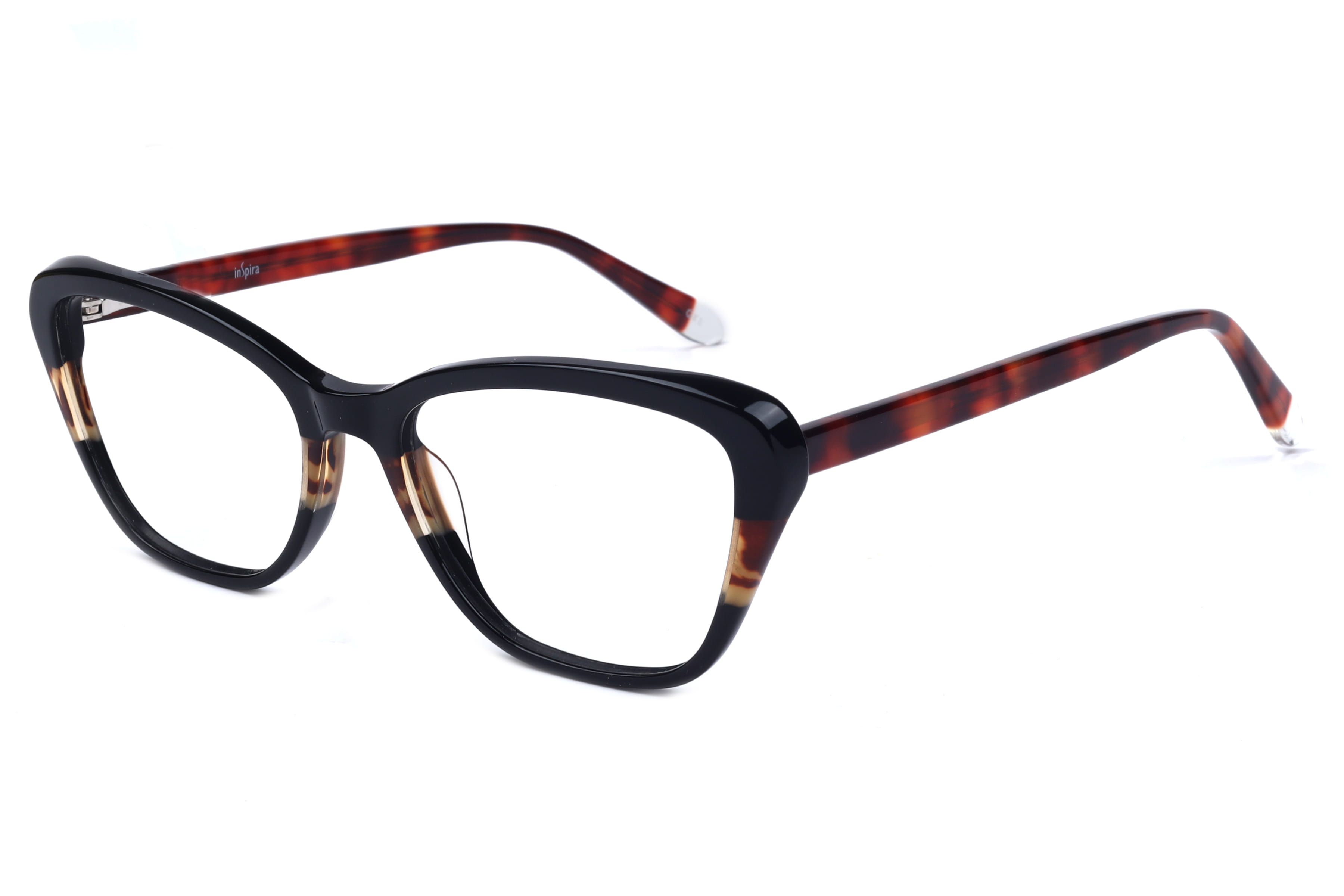 Inspira E92369 Frame Black Female Full Shell Frame — Black frame — view 1