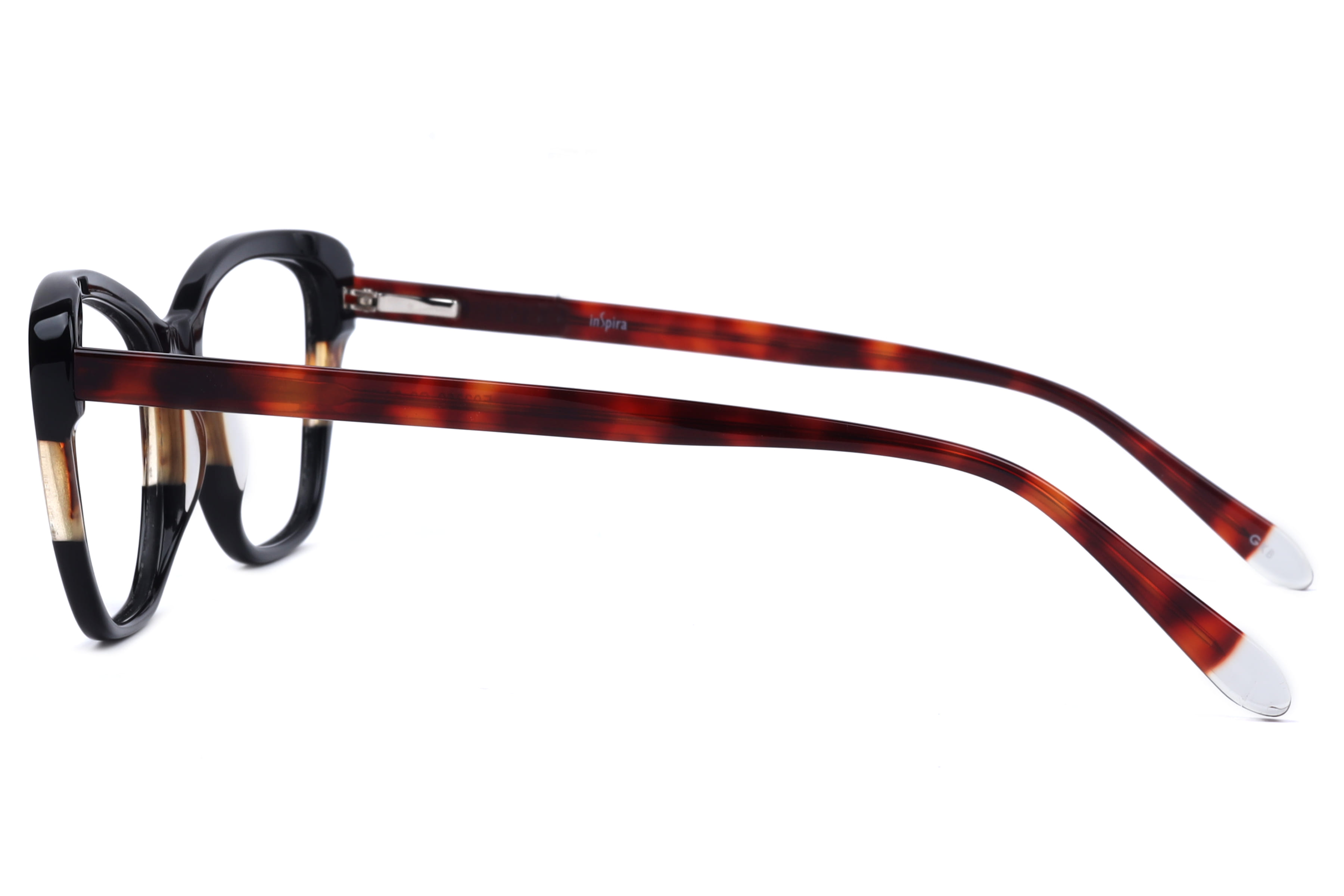 Inspira E92369 Frame Black Female Full Shell Frame — Black frame — view 3