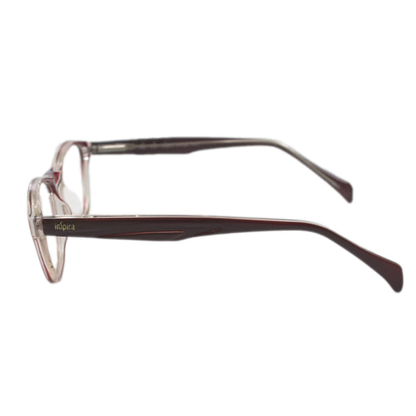 Inspira F1216TE Frame Red Female Full Shell Frame — view 3