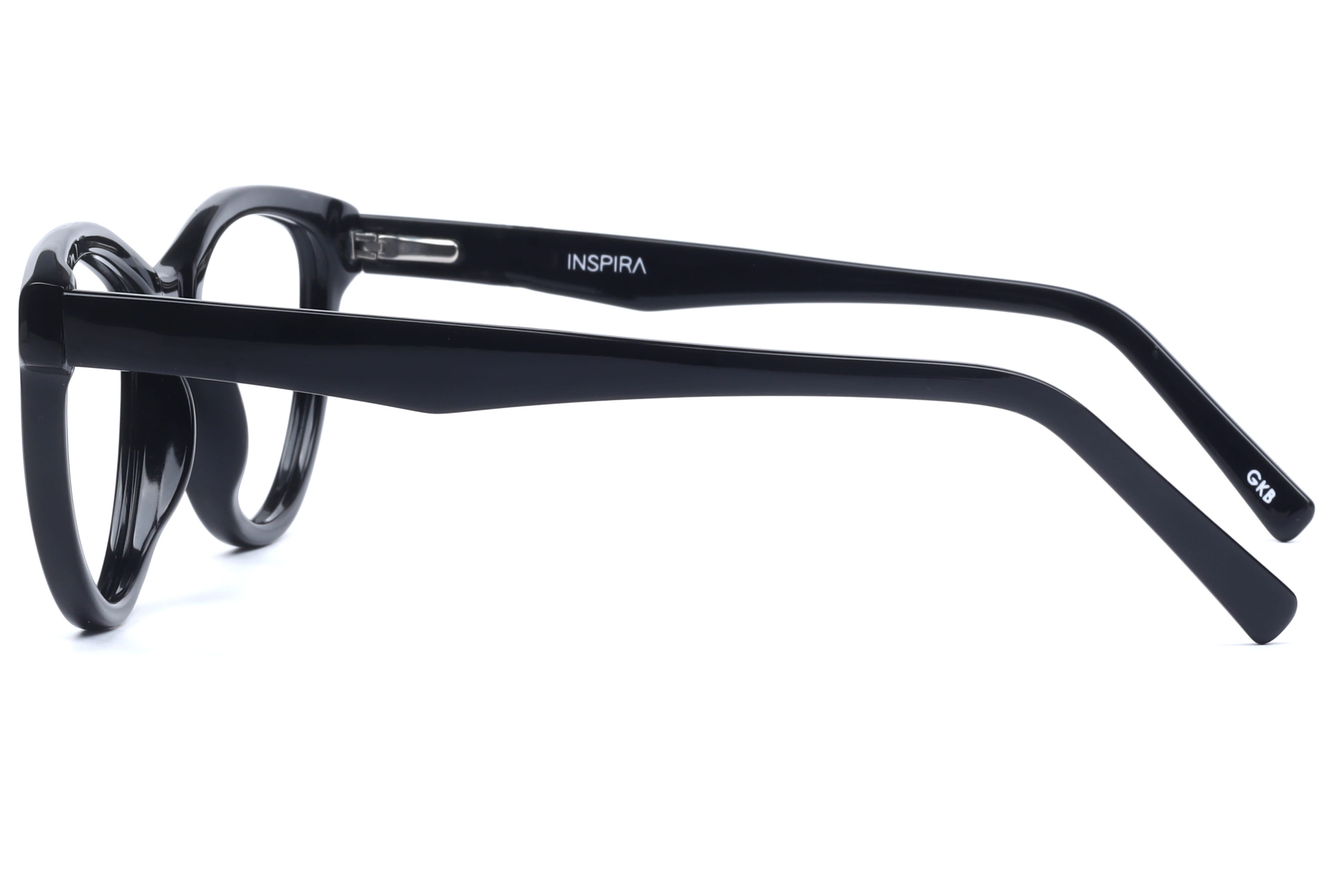 Inspira M.3005 Frame Black Female Full Shell Frame — Black frame — view 2