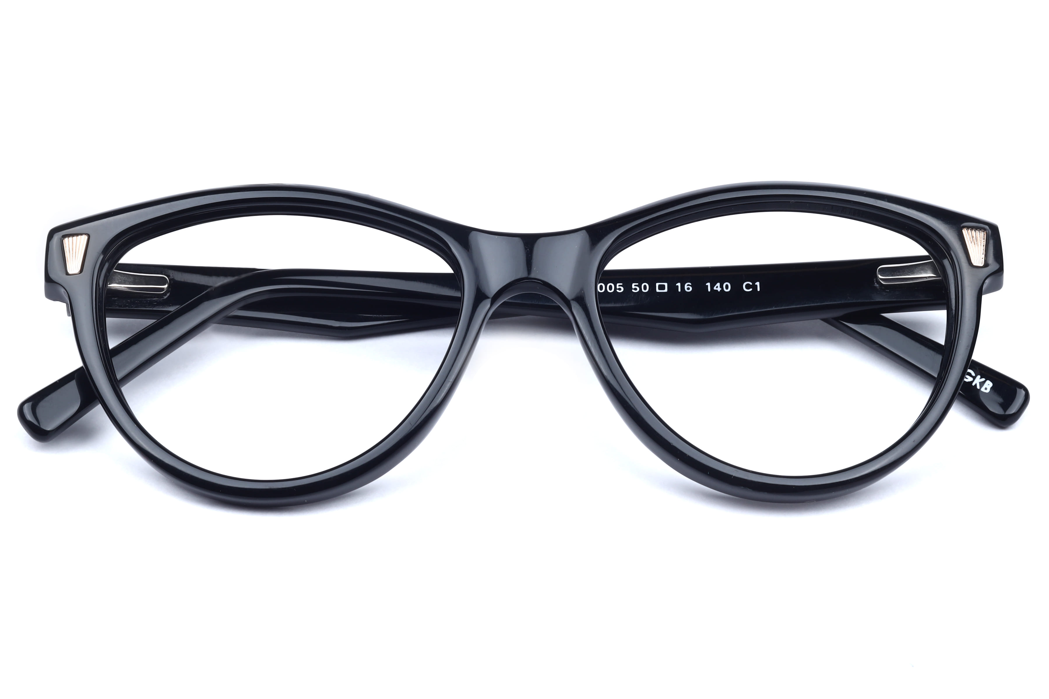 Inspira M.3005 Frame Black Female Full Shell Frame — Black frame — view 3