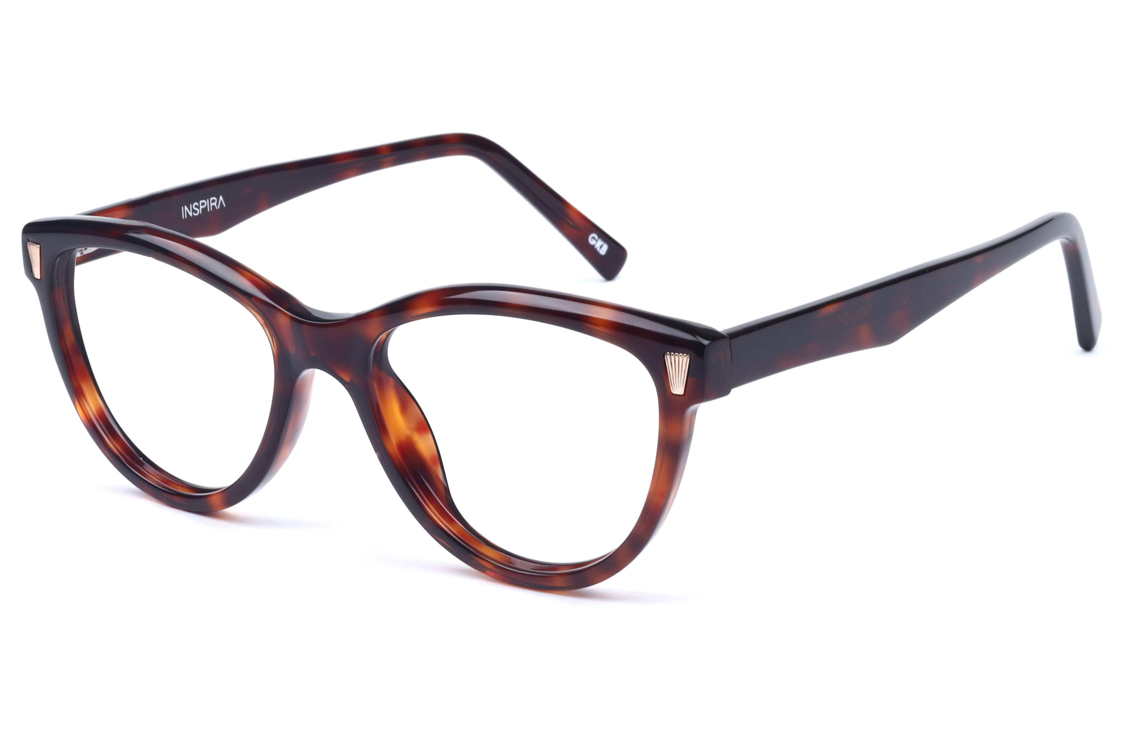 Inspira M.3005 Frame Havana Female Full Shell Frame — Havana frame — view 1