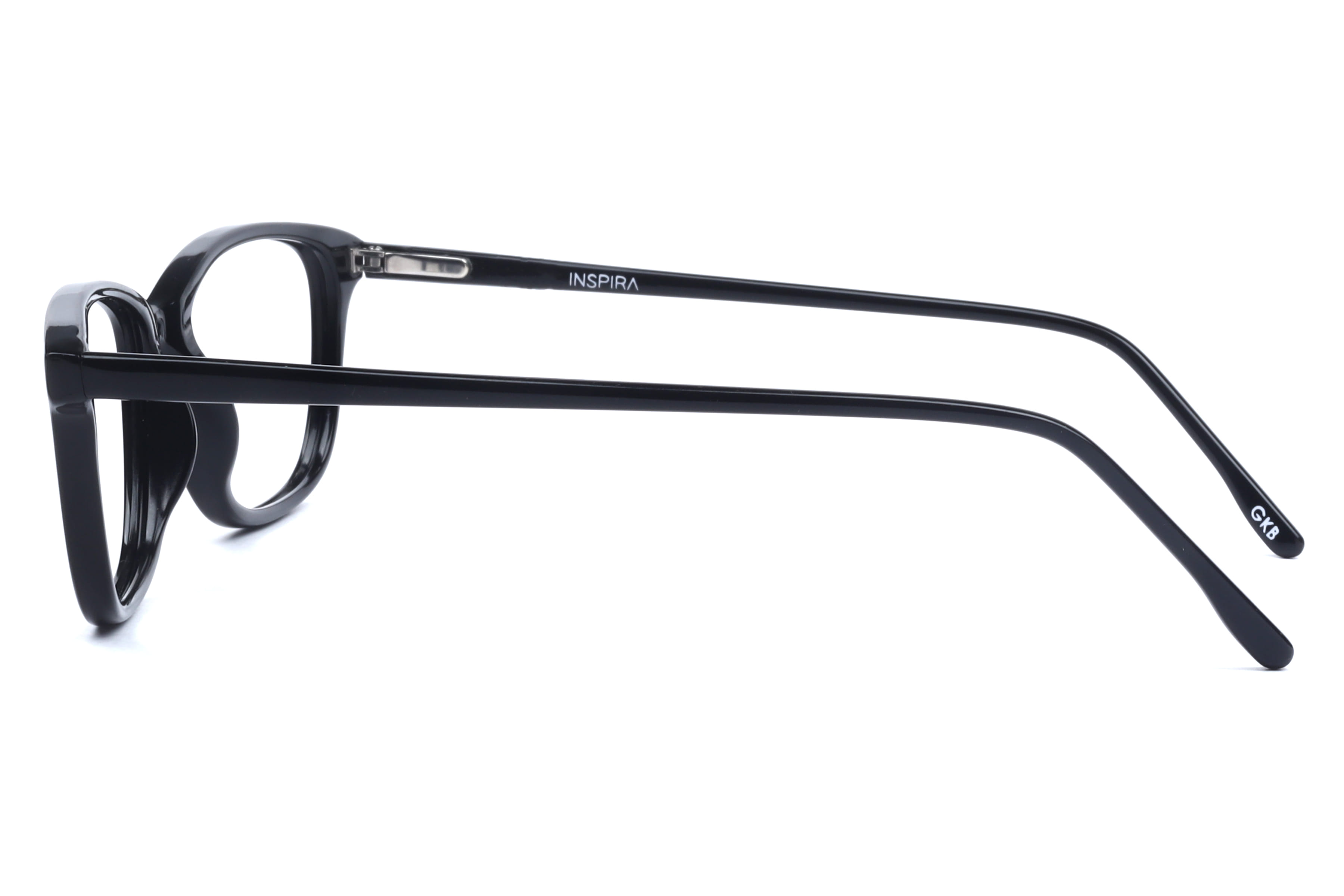 Inspira T 912 Frame Black Female Full Shell Frame — Black frame — view 2