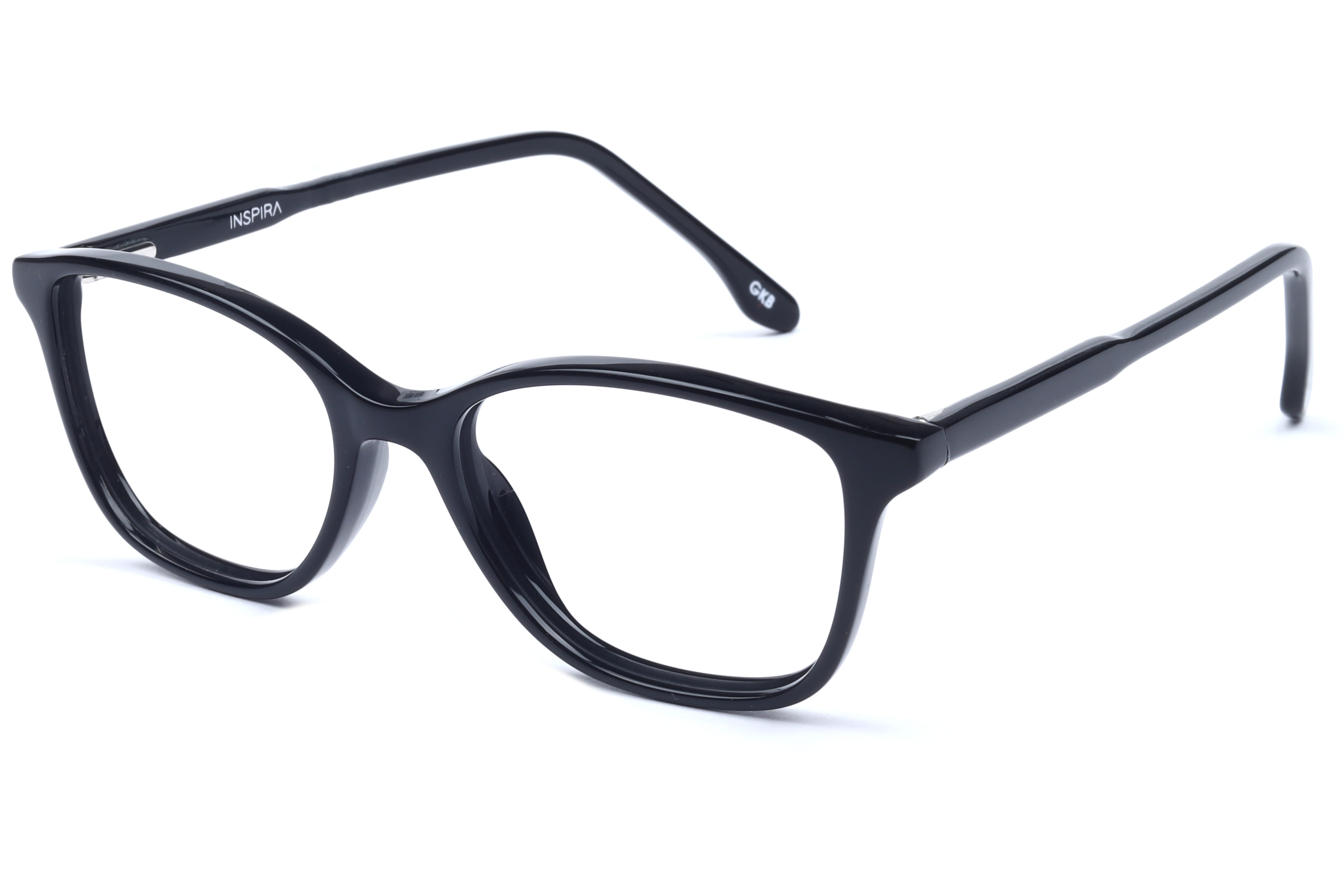 Inspira M.3346 Frame Black Female Full Shell Frame — Black frame — view 1