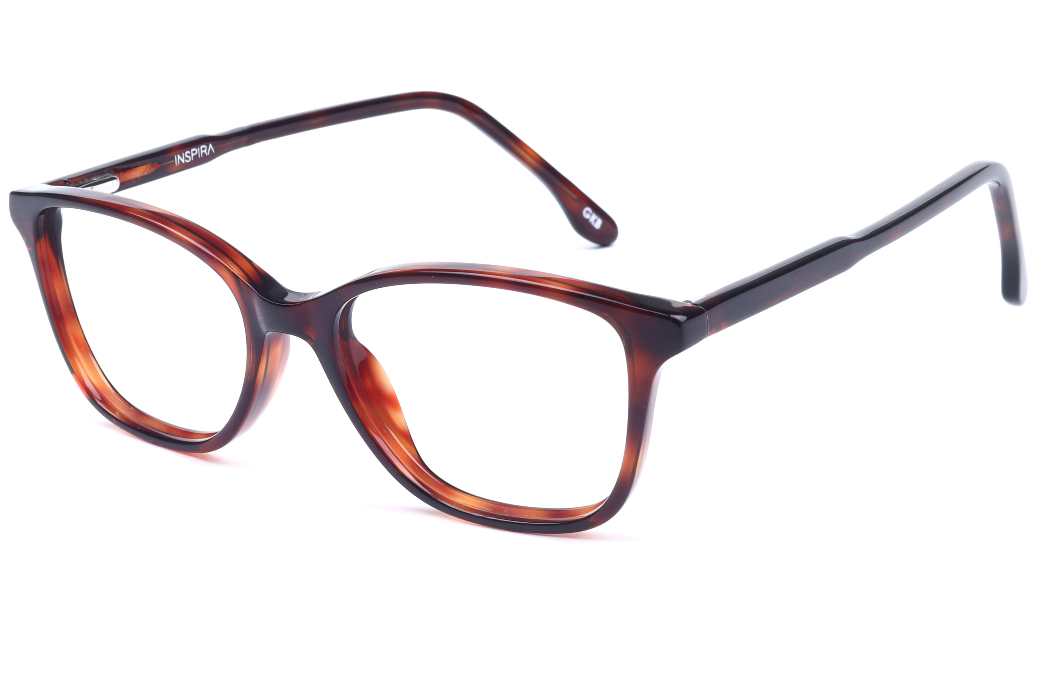 Inspira M.3346 Frame Havana Female Full Shell Frame — Havana frame — view 1