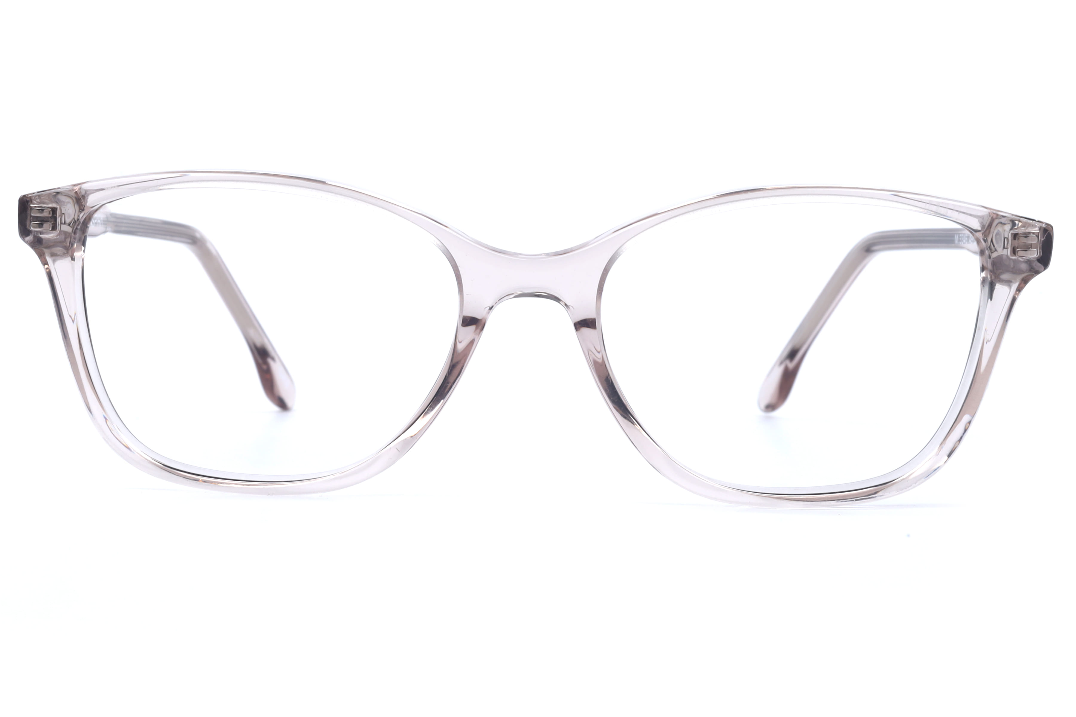 Inspira M.3346 Frame Transparent Brown Female Full Shell — Transparent Brown frame
