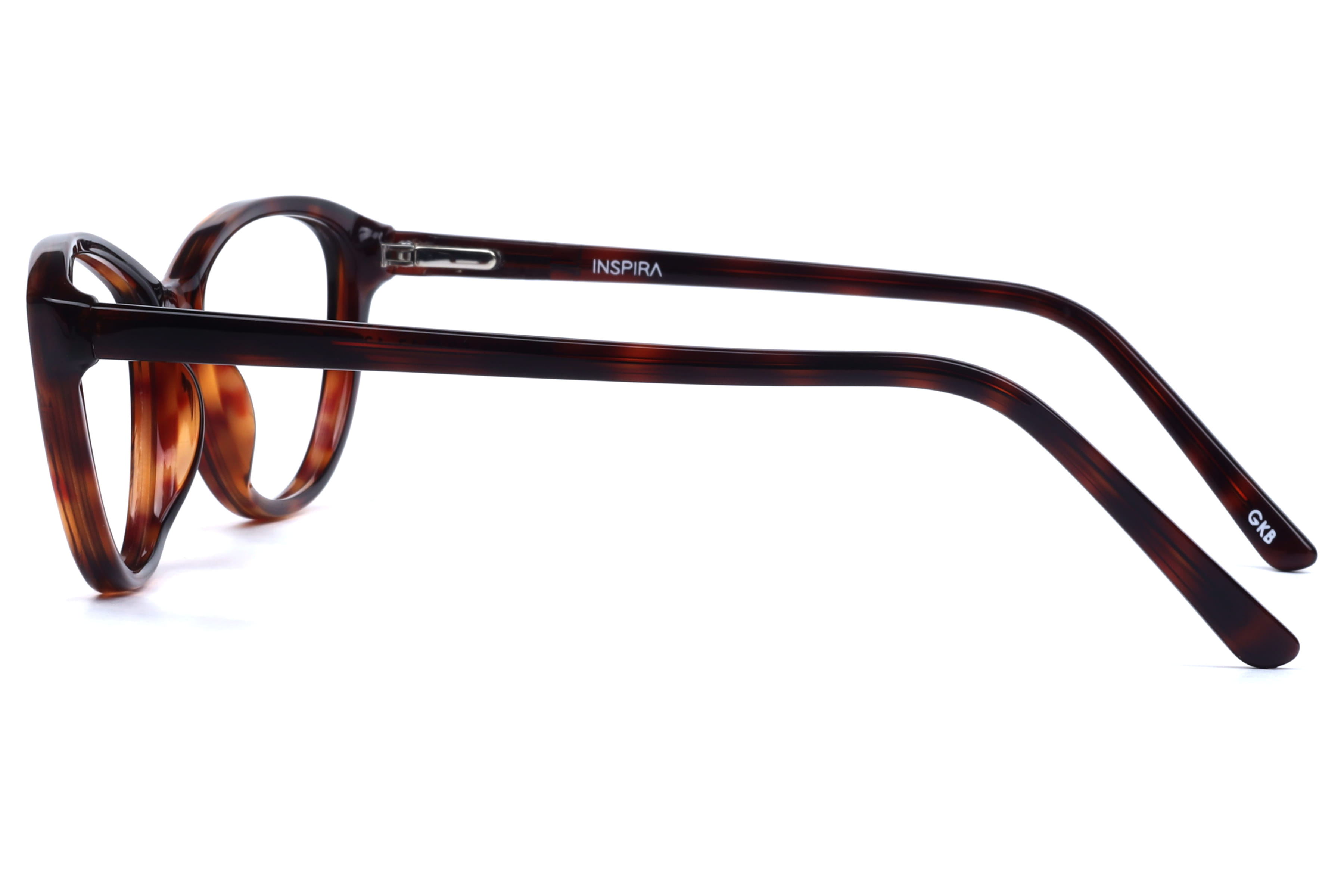 Inspira M.3260 Frame Havana Female Full Shell Frame — Havana frame — view 3