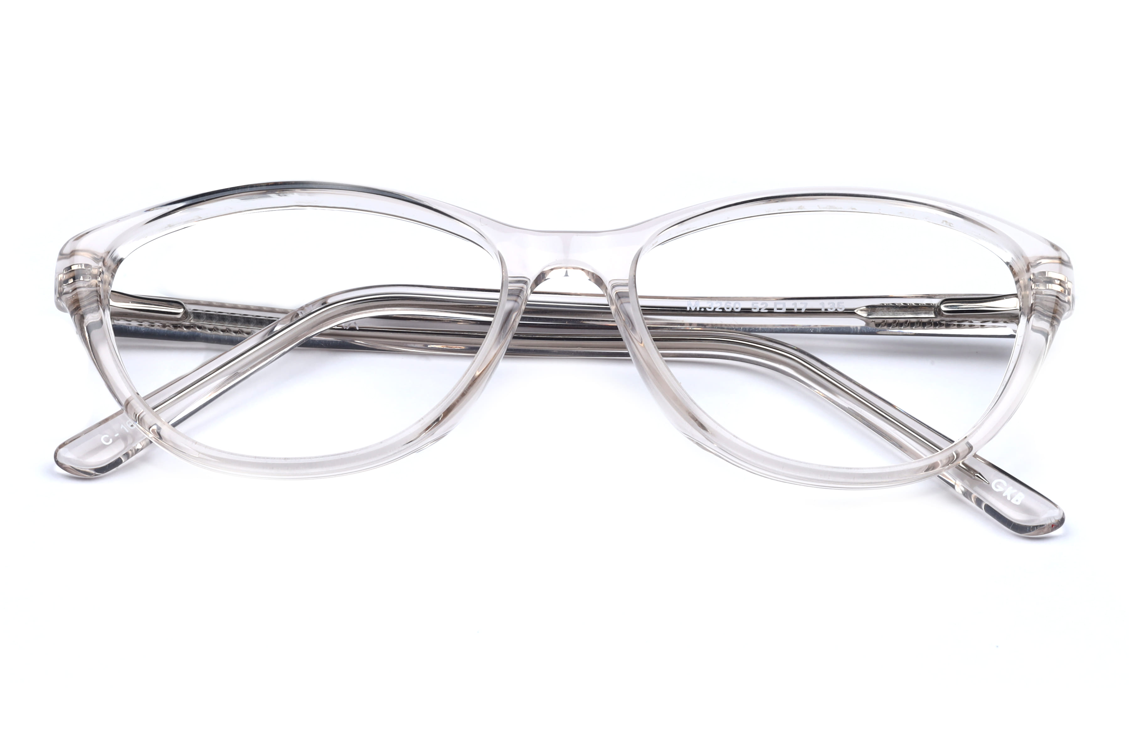 Inspira M.3260 Frame Transparent Female Full Shell Frame — Transparent frame — view 3