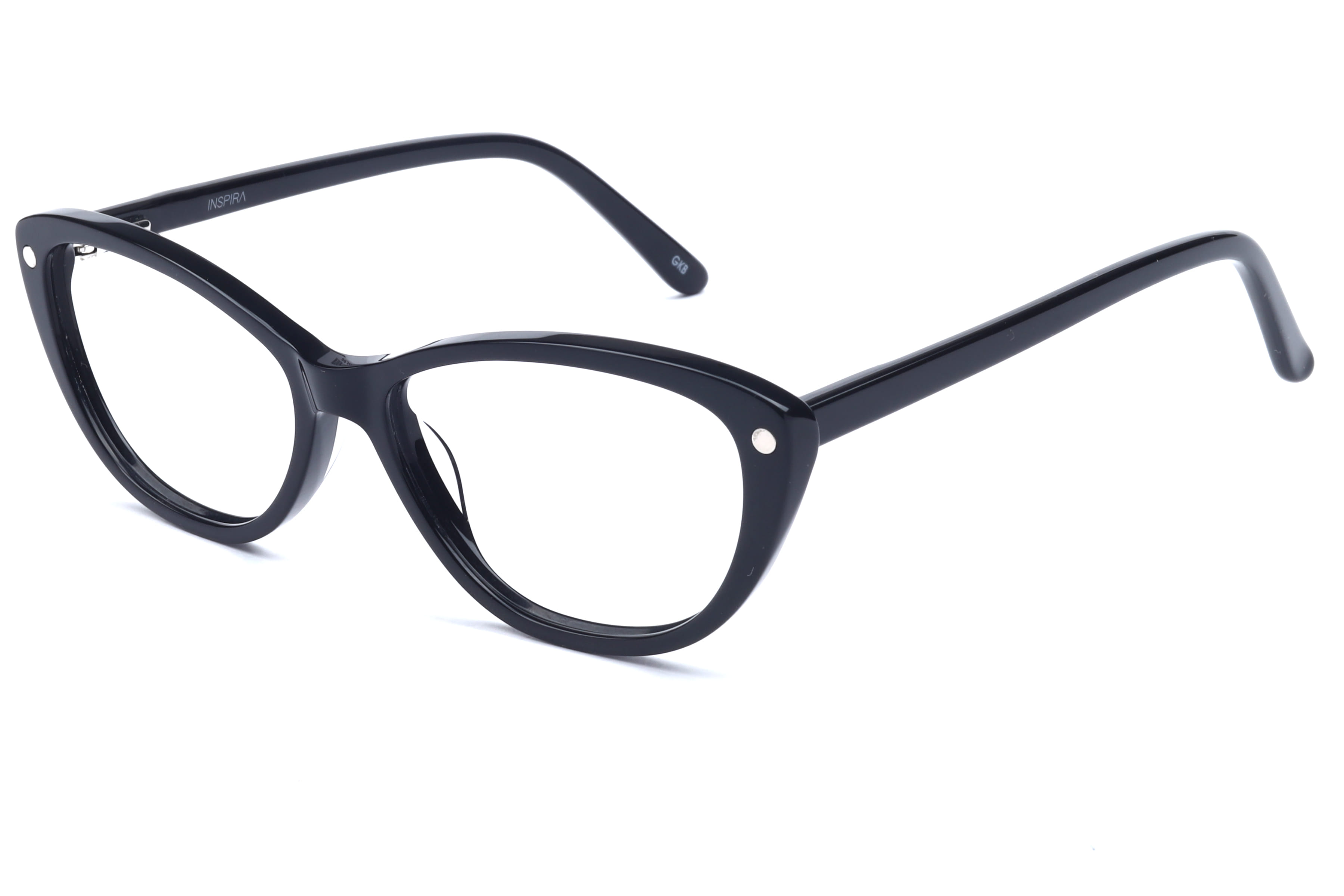 Inspira P3045 Frame Black Female Full Shell Frame — Black frame — view 1