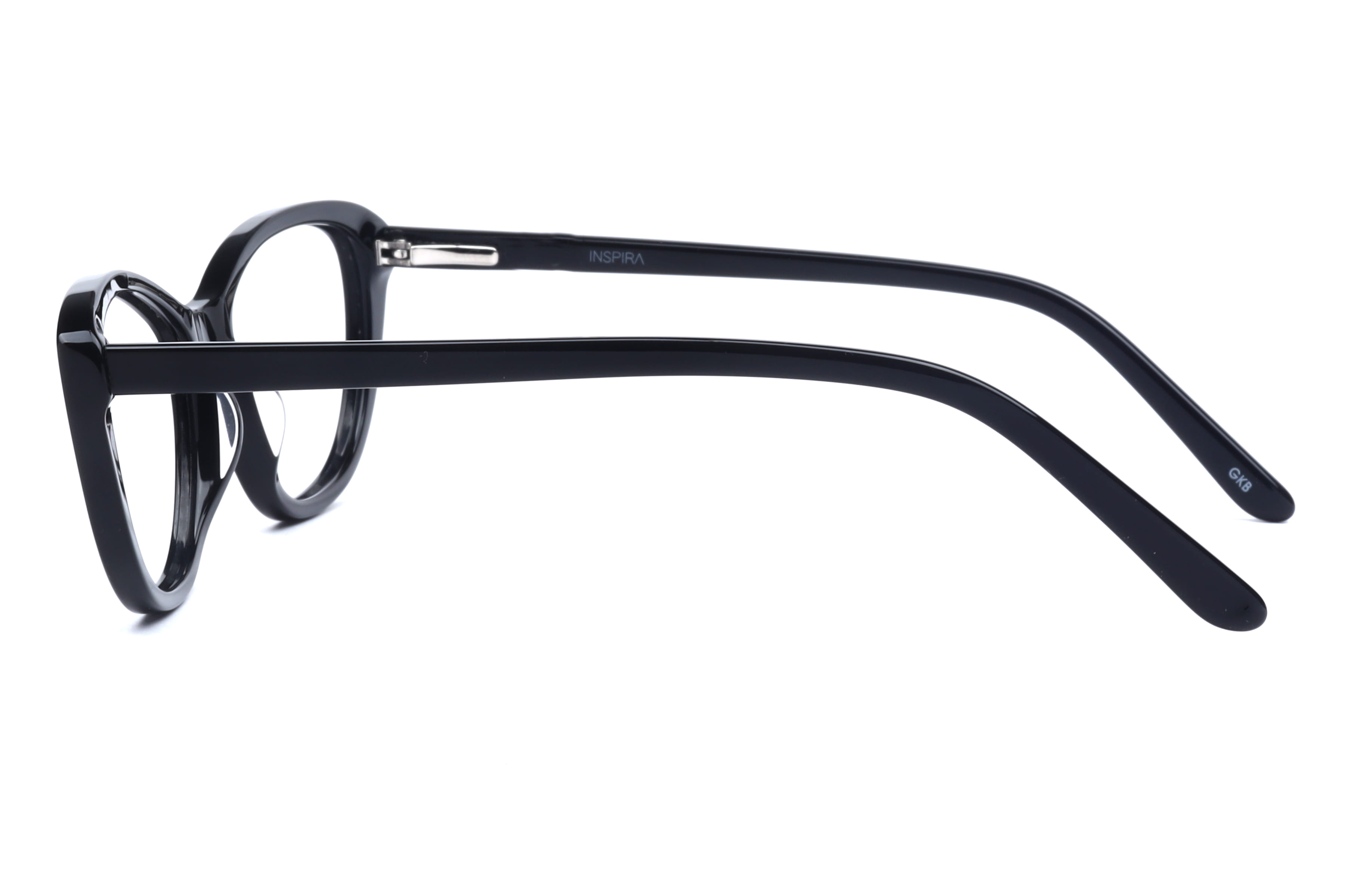 Inspira P3045 Frame Black Female Full Shell Frame — Black frame — view 3