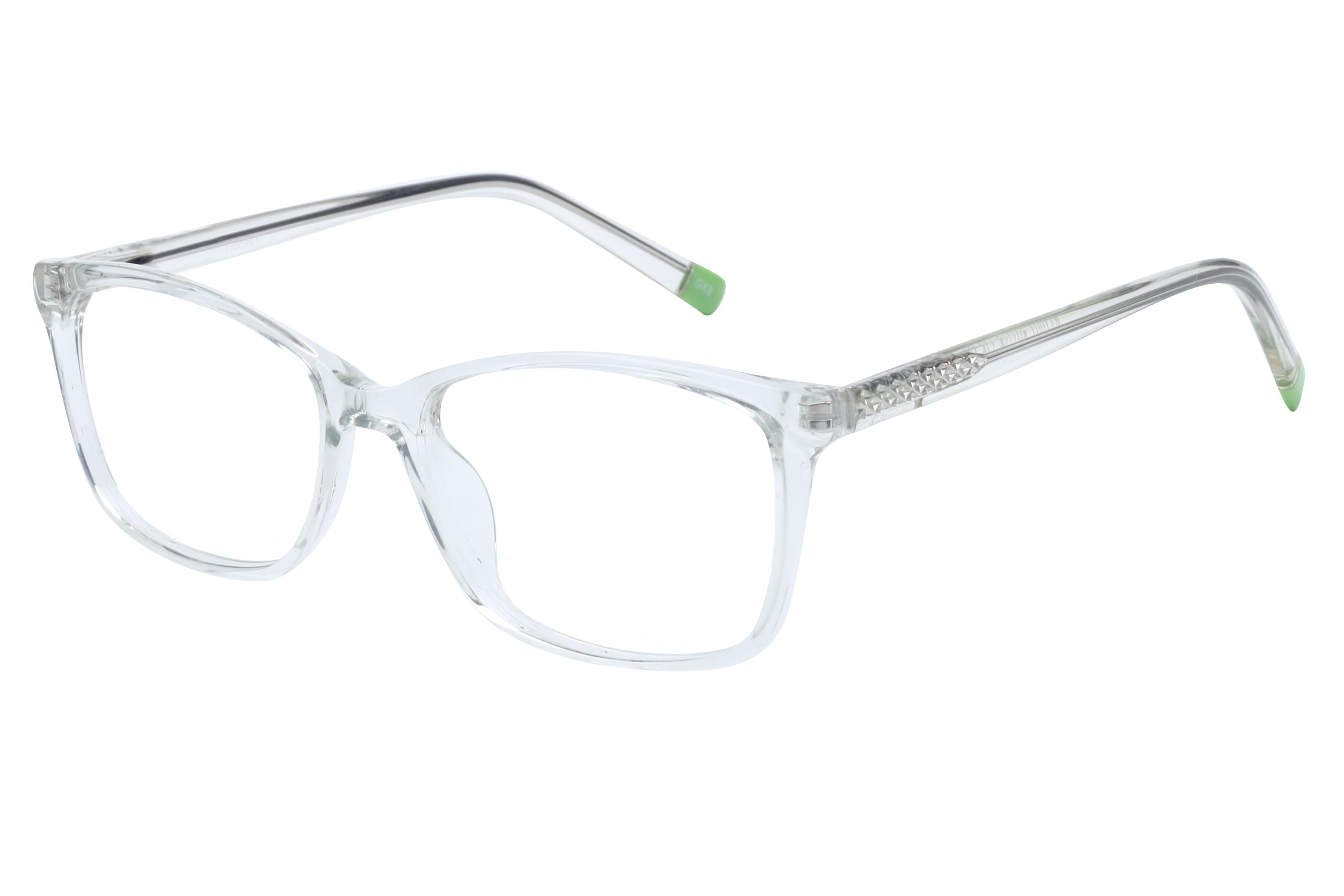 Inspira A77001 Frame Transparent Female Full Shell Frame — Transparent frame — view 1